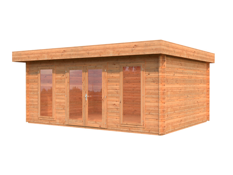 Caseta de madera Bret 199m2 Micasademadera