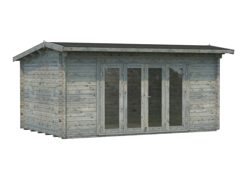 Caseta de madera Ines 137 m2 Micasademadera