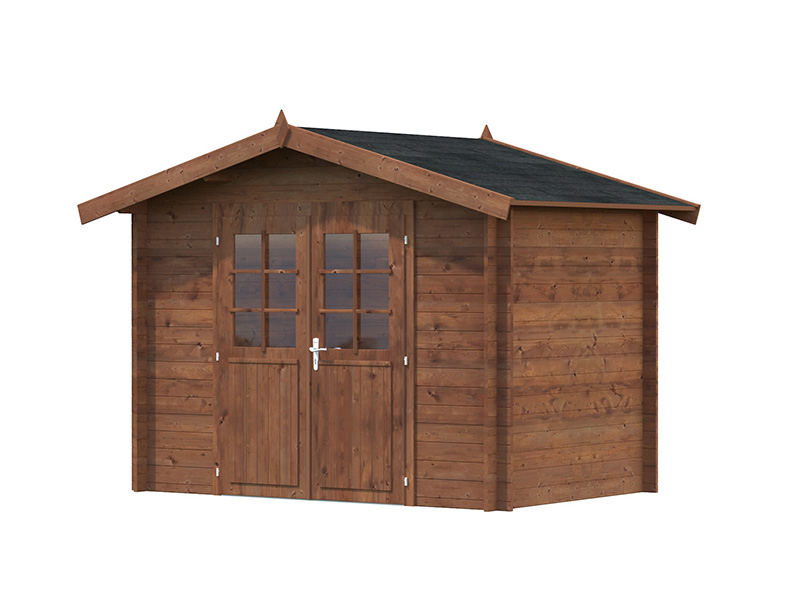 caseta de madera Valentine 4,7m2 tratada micasademadera
