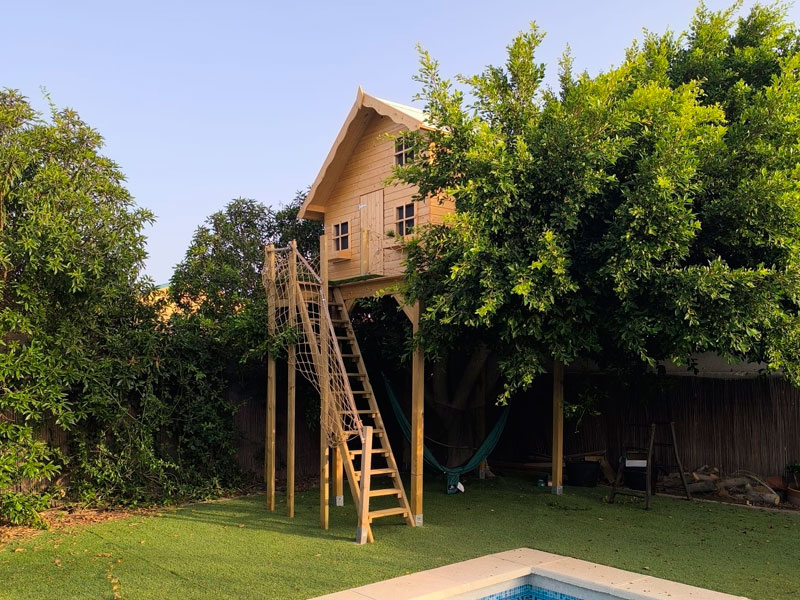 Caseta de madera infantil Tom - 3,8 m2 10 casita-de-madera-infantil-Tom-3,8M2-real-elevada-2