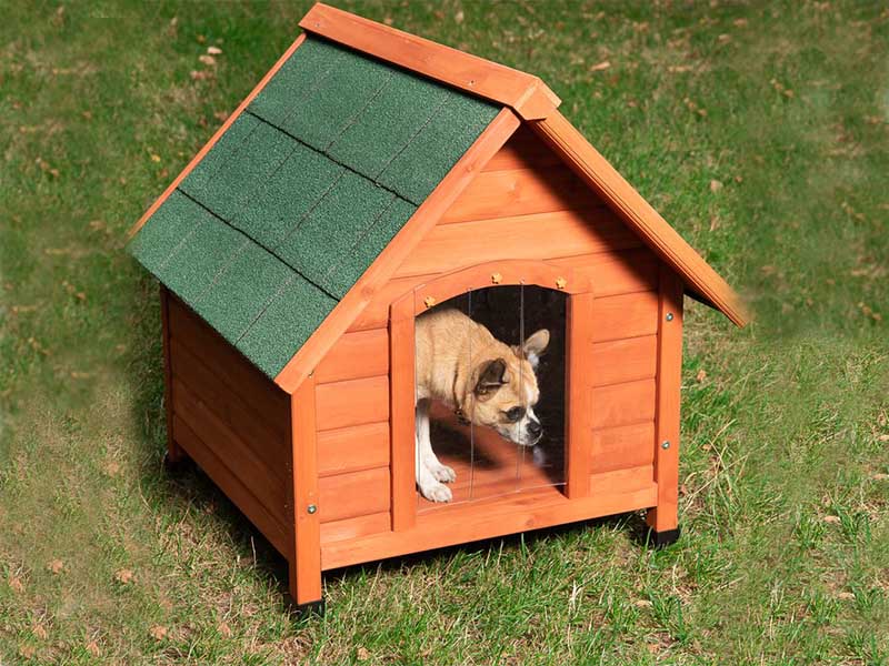 Caseta de madera para perros Tina Micasademadera5