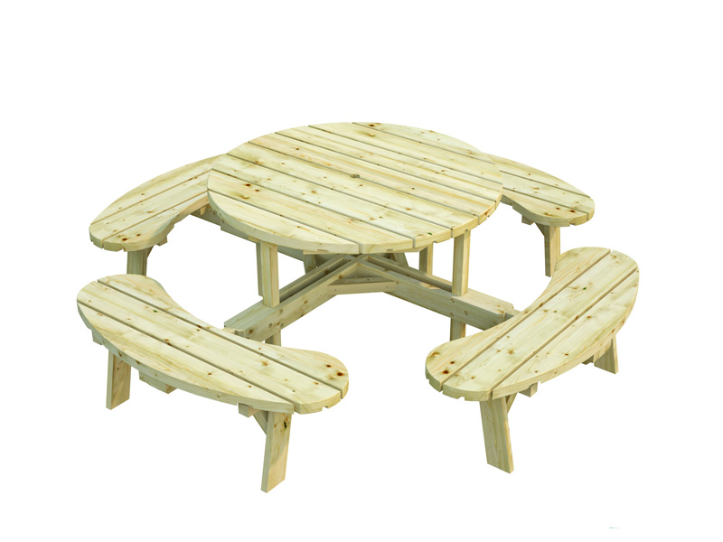 Mesa de picnic Oscar Micasademadera2