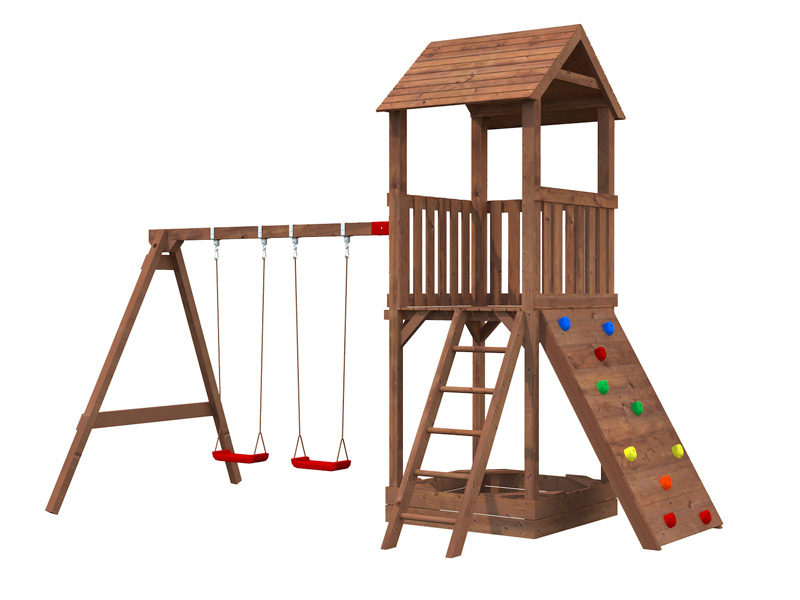 Parque de madera Jesper set 3 Micasademadera2