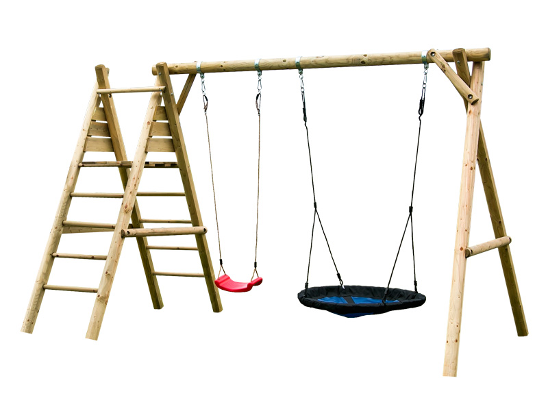 Parque infantil de madera Kasper - 366x200x230 cm 3 Parque infantil de madera Kasper - 366x200x230 cm - Imagen 2
