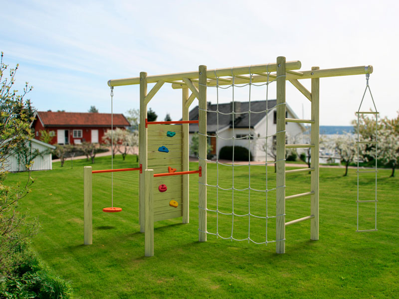 Parque infantil de madera Merit - 352x204x220 cm 3 Parque infantil de madera Merit - 352x204x220 cm - Imagen 2