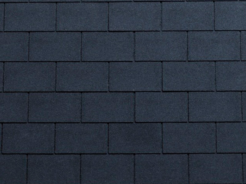 teja asfaltica para casa de madera negro micasademadera