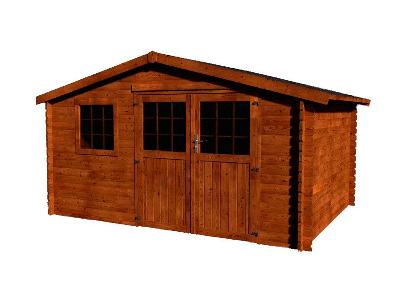Caseta de madera Carel Plus 1584m2