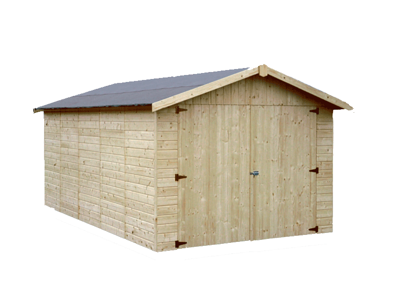 Garaje de madera Cain 1257m2.2