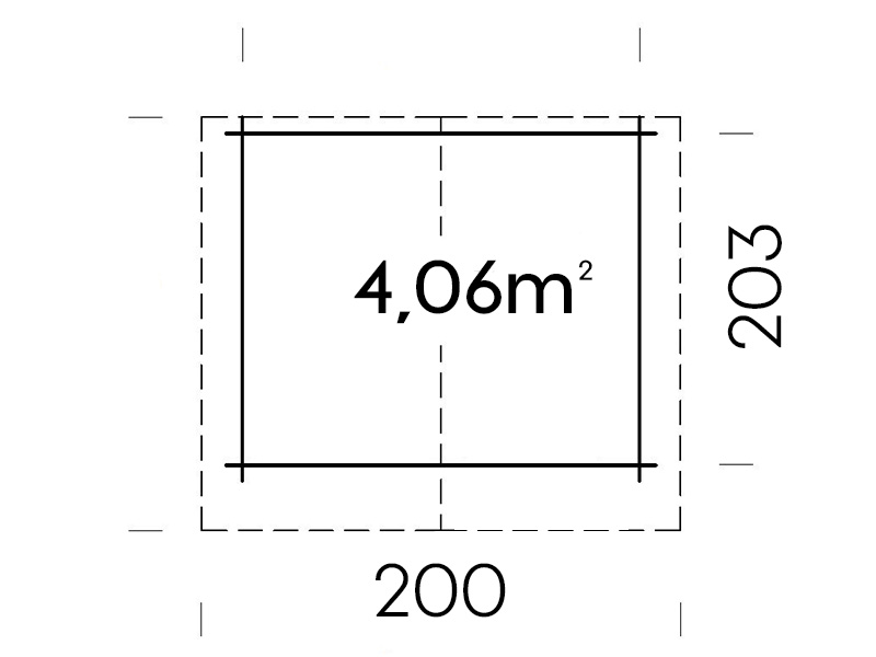 plano caseta de madera Tison 406m2 micasademadera