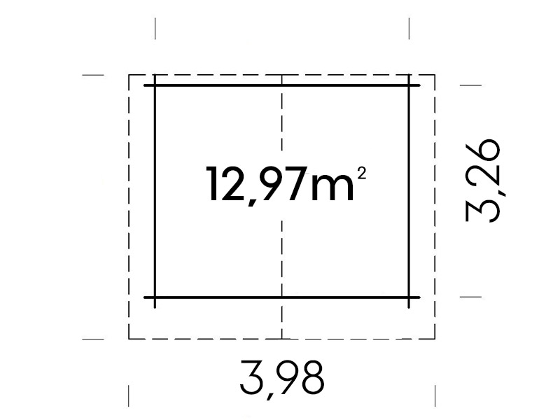 plano caseta de madera inder 1292m2 en oferta