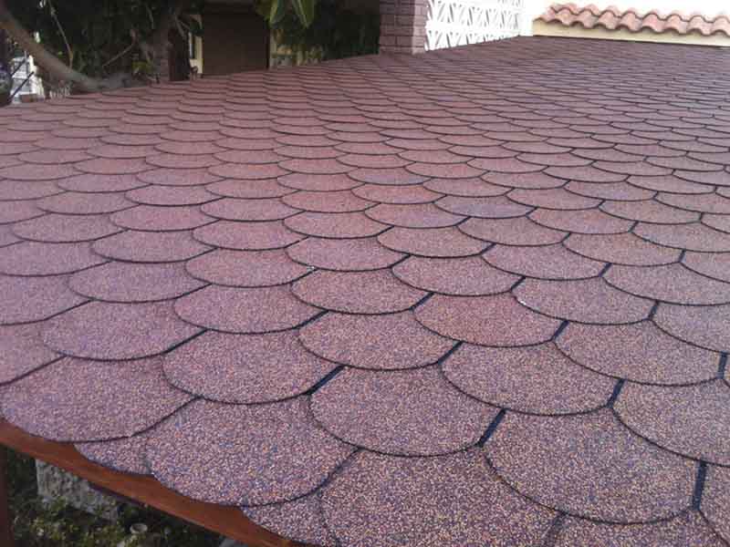 tejado con teja asfaltica castor micasademadera