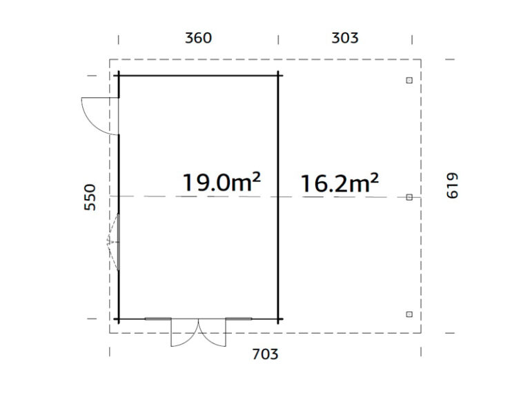 Caseta-de-jardin-Irene-19,0+16,2m3