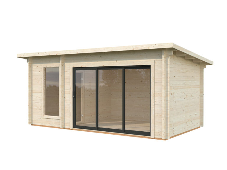 10 Palmako GardenSpa Sanna 12.8 m2 Slide NATURAL