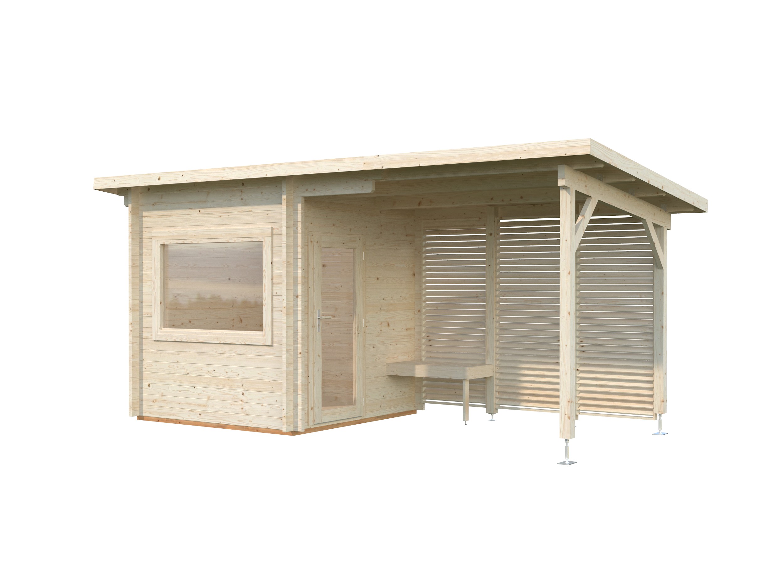 Caseta Sauna Sanna 4,1+5,9 m2 4 Caseta Sauna Sanna 4,1+5,9 m2 - Imagen 3