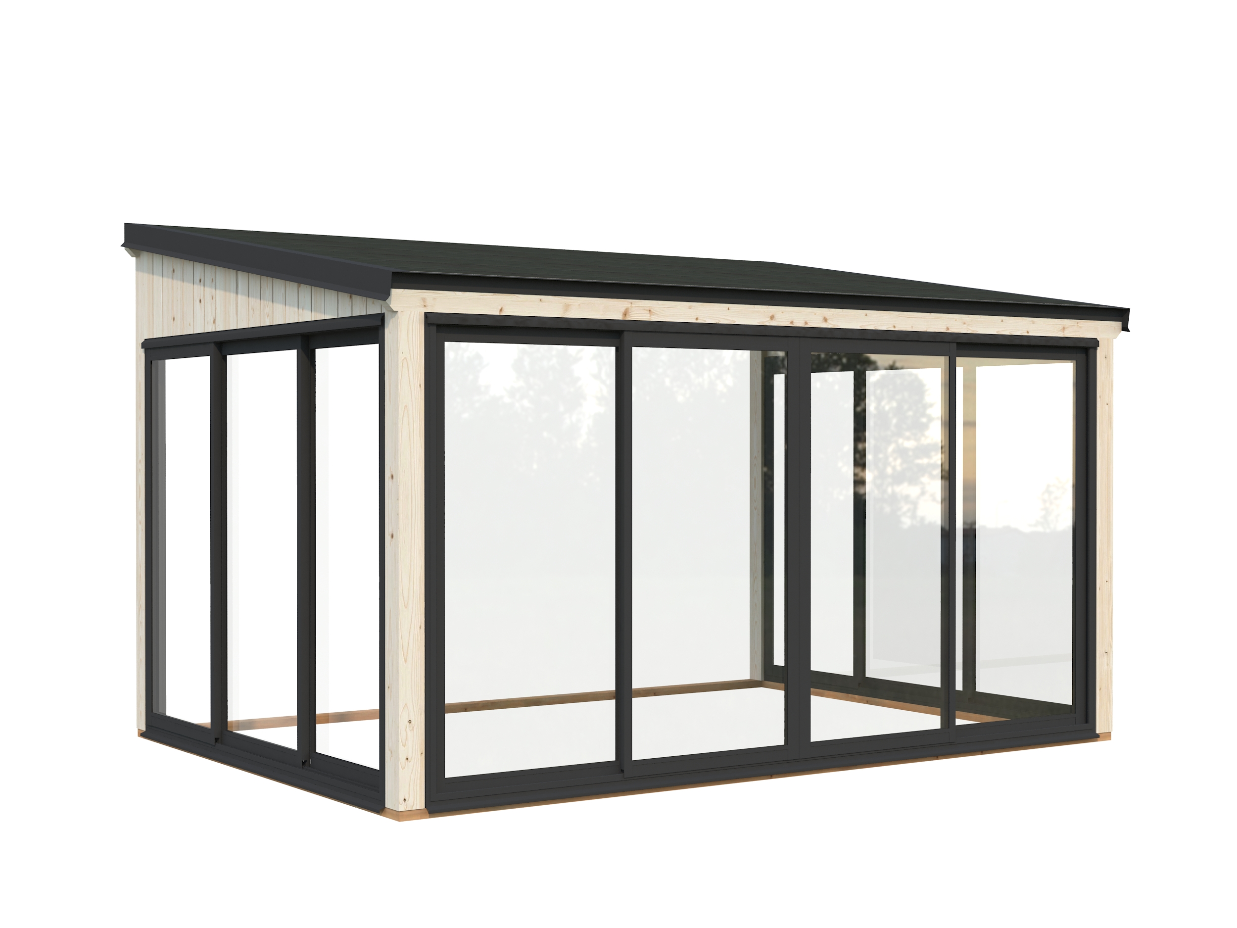Cenador de madera Lumi - 11,6 m2 4 Cenador de madera Lumi - 11,6 m2 - Imagen 3