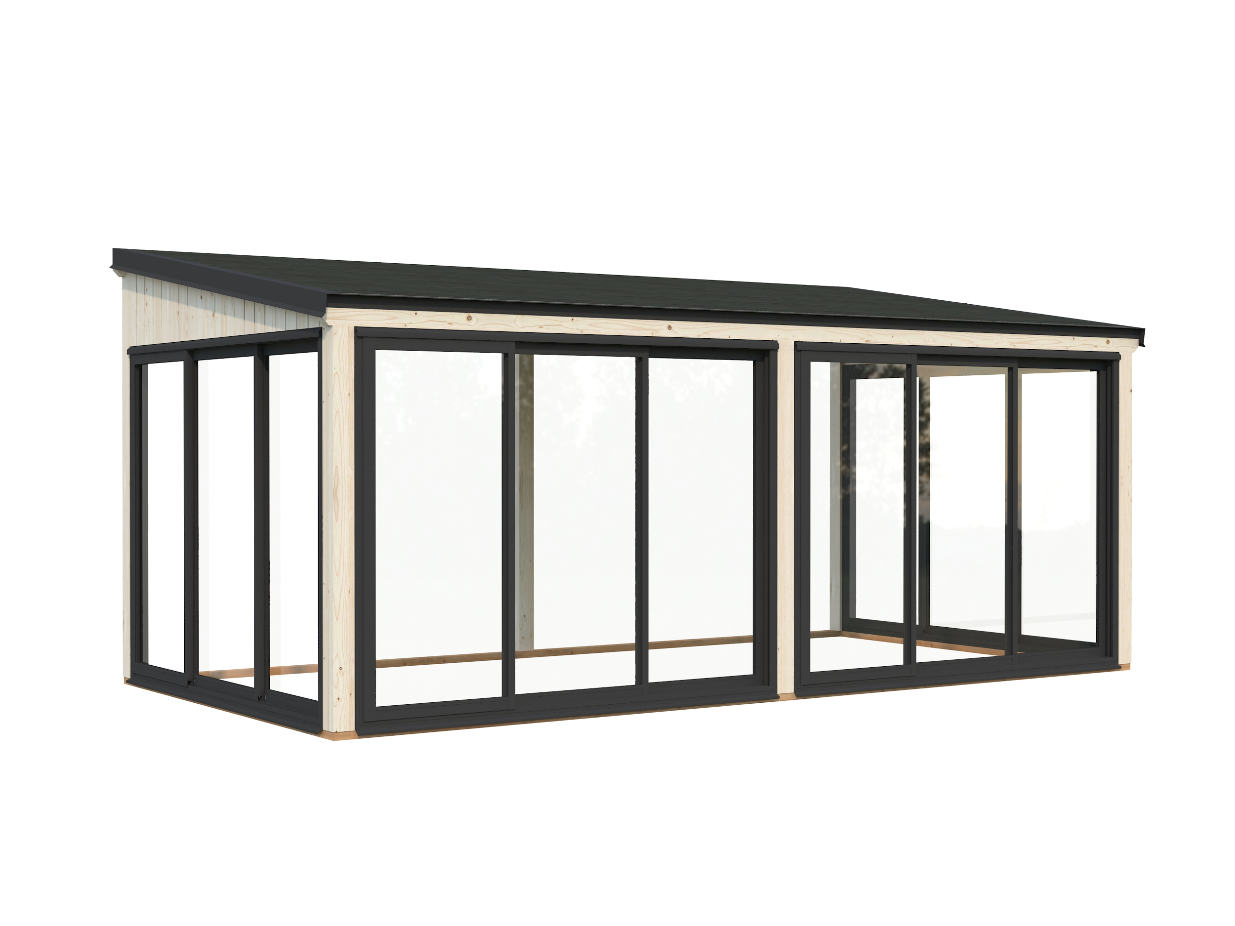 Cenador de madera Lumi - 16,2 m2 4 Cenador de madera Lumi - 16,2 m2 - Imagen 3