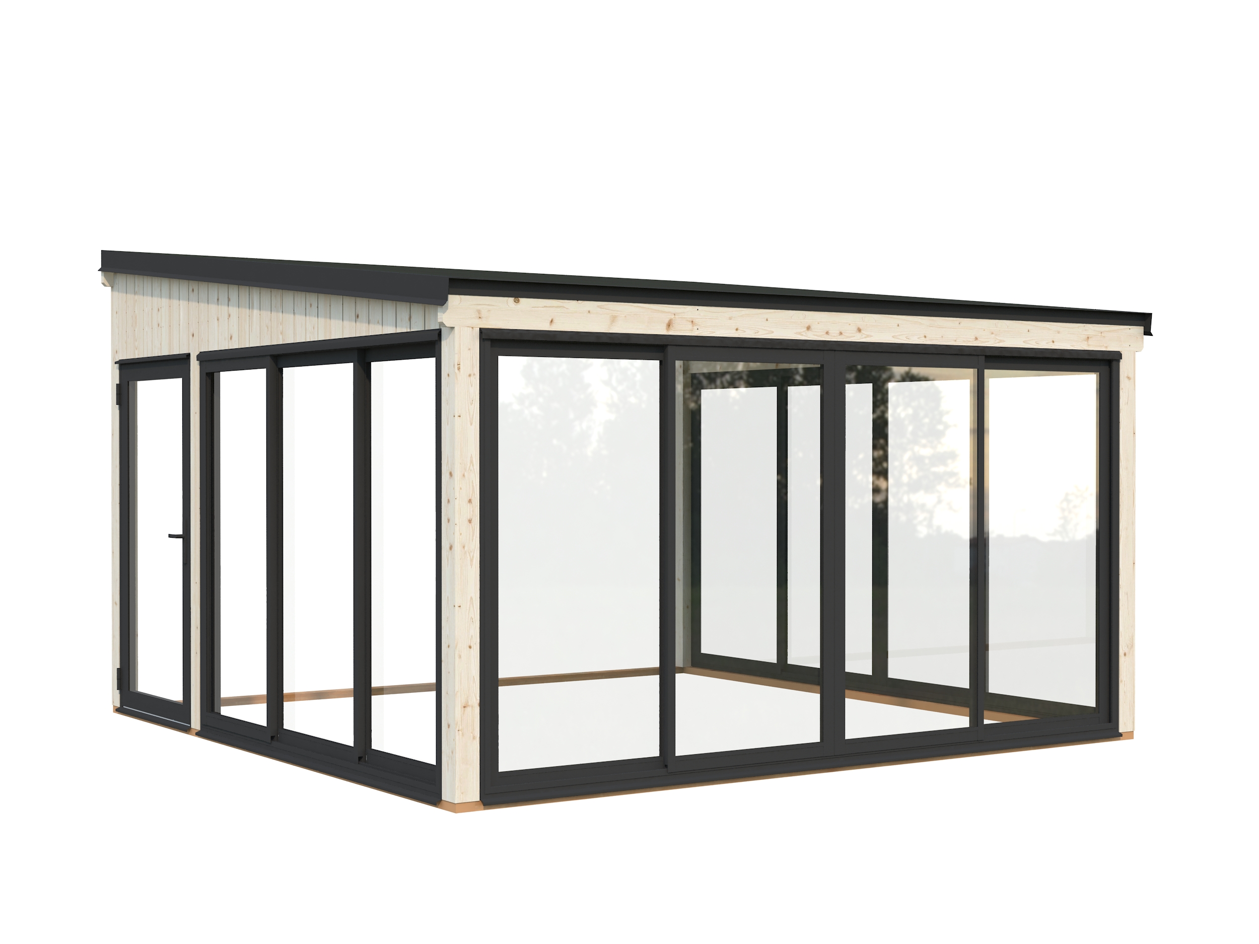Cenador de madera Lumi - 16,6 m2 4 Cenador de madera Lumi - 16,6 m2 - Imagen 3