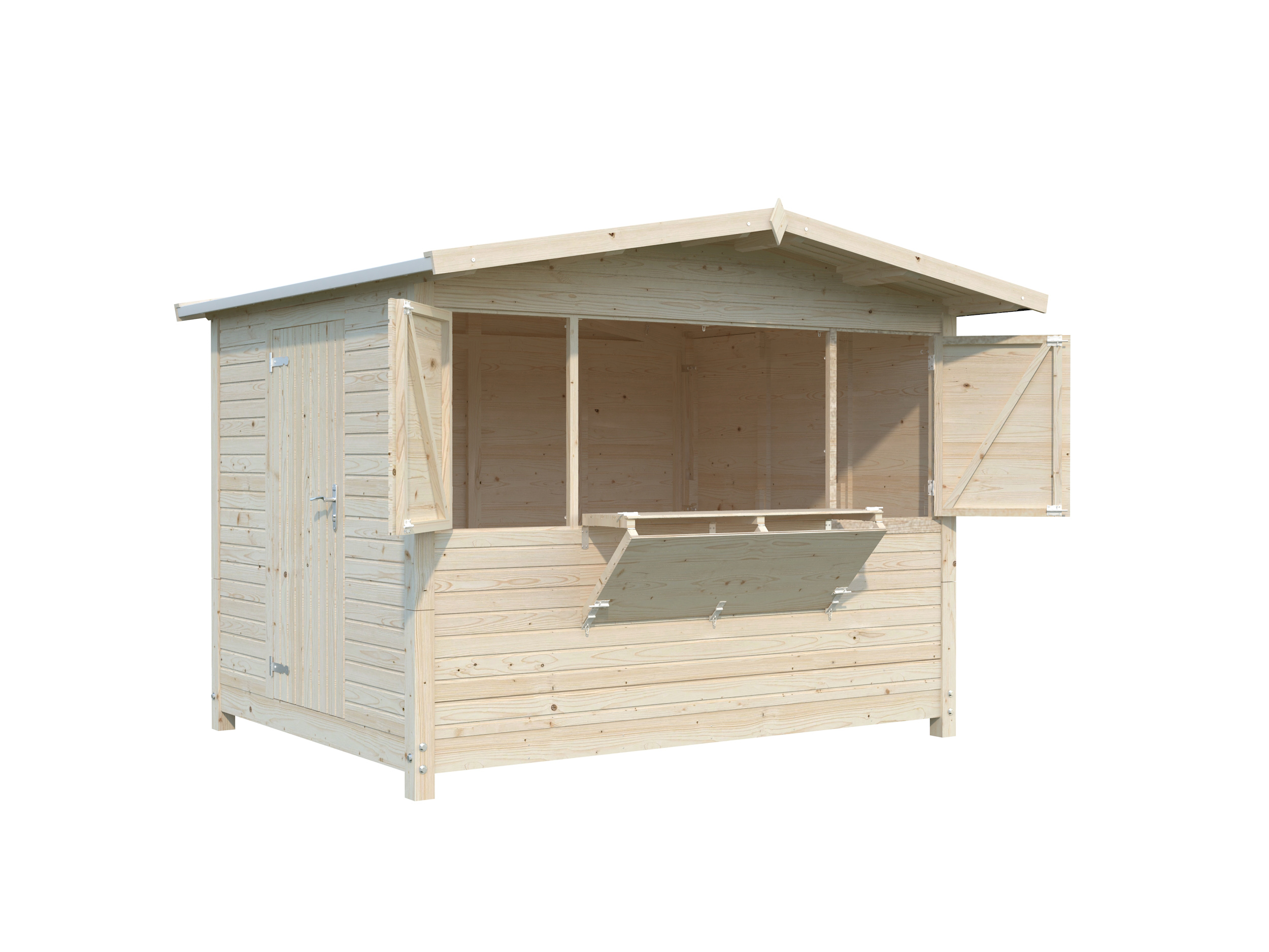 Kiosko de madera Marian - 6,2 m2 5 Kiosko de madera Marian - 6,2 m2 - Imagen 4