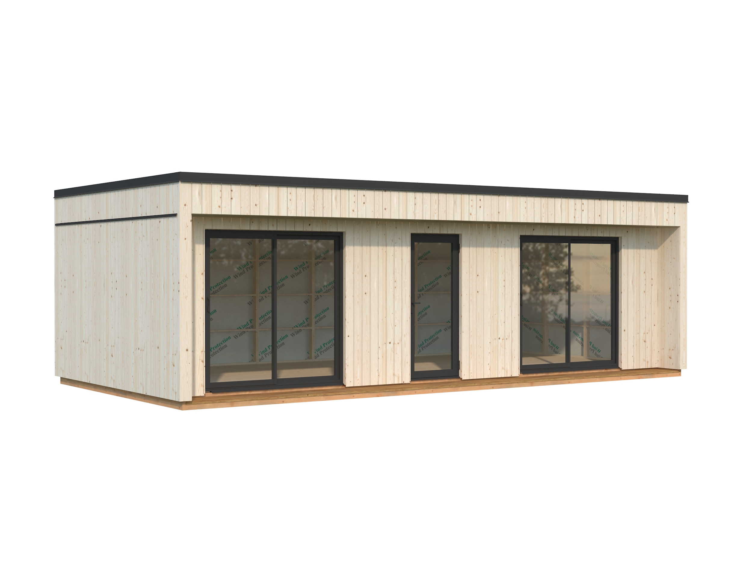 Caseta nórdica de madera Johanna - 31,8 m2 5 Caseta nórdica de madera Johanna - 31,8 m2 - Imagen 4