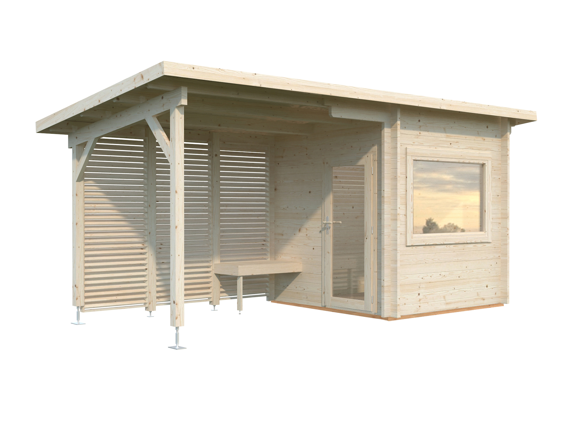 Caseta Sauna Sanna 4,1+5,9 m2 5 Caseta Sauna Sanna 4,1+5,9 m2 - Imagen 4