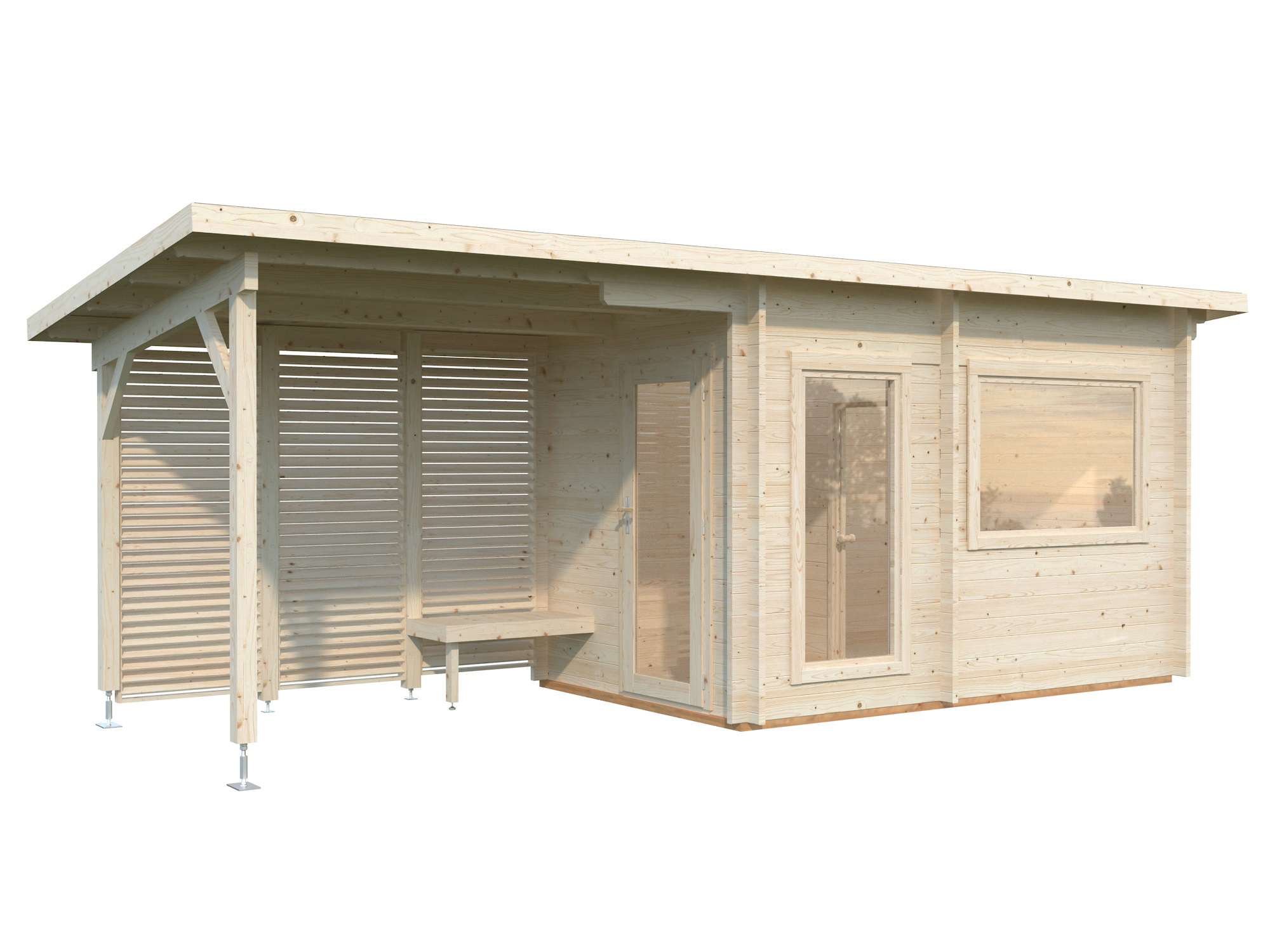 Caseta Sauna Sanna 6,8+5,9 m2 5 Caseta Sauna Sanna 6,8+5,9 m2 - Imagen 4
