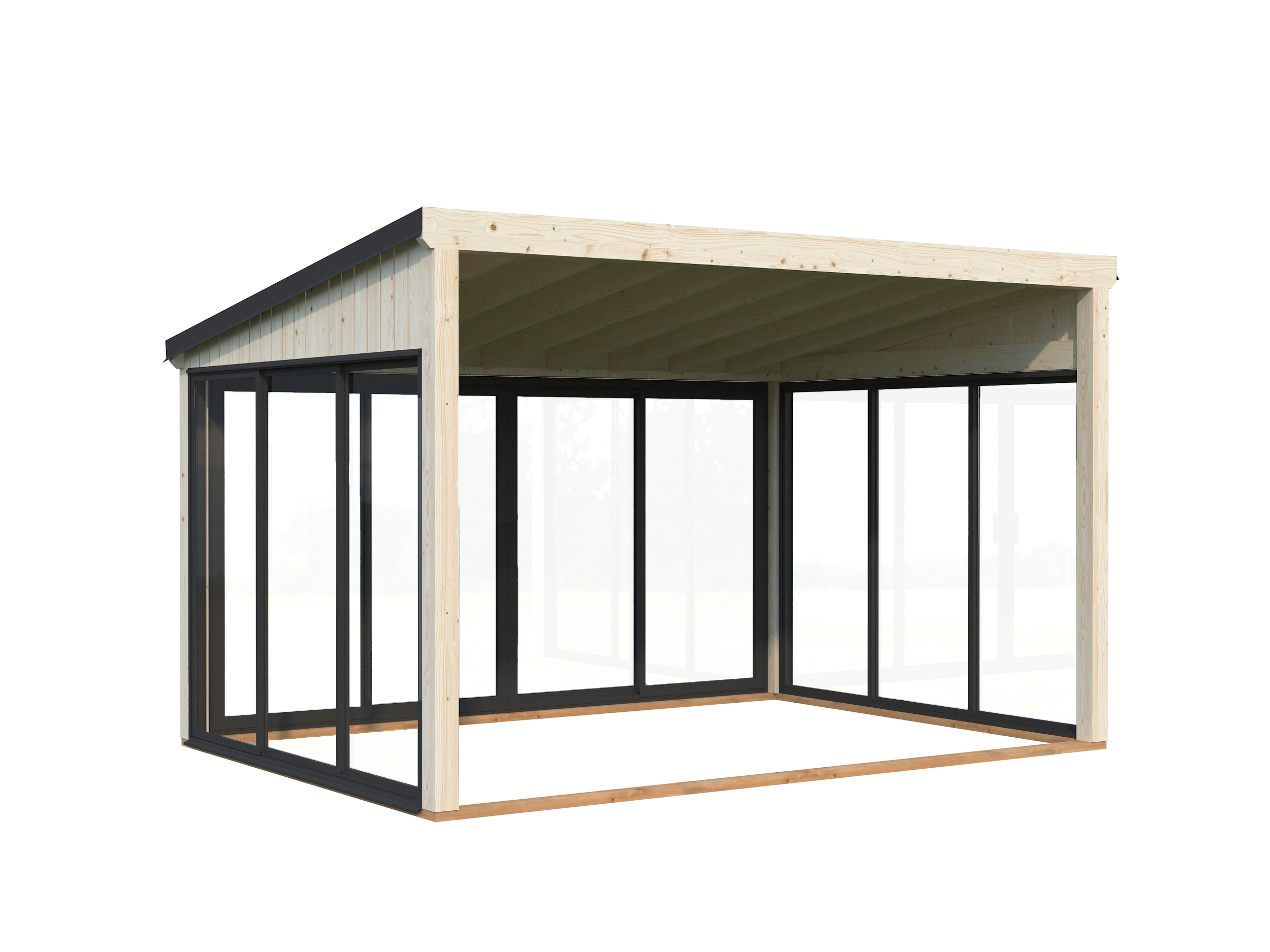 Cenador de madera Lumi - 11,6 m2 5 Cenador de madera Lumi - 11,6 m2 - Imagen 4