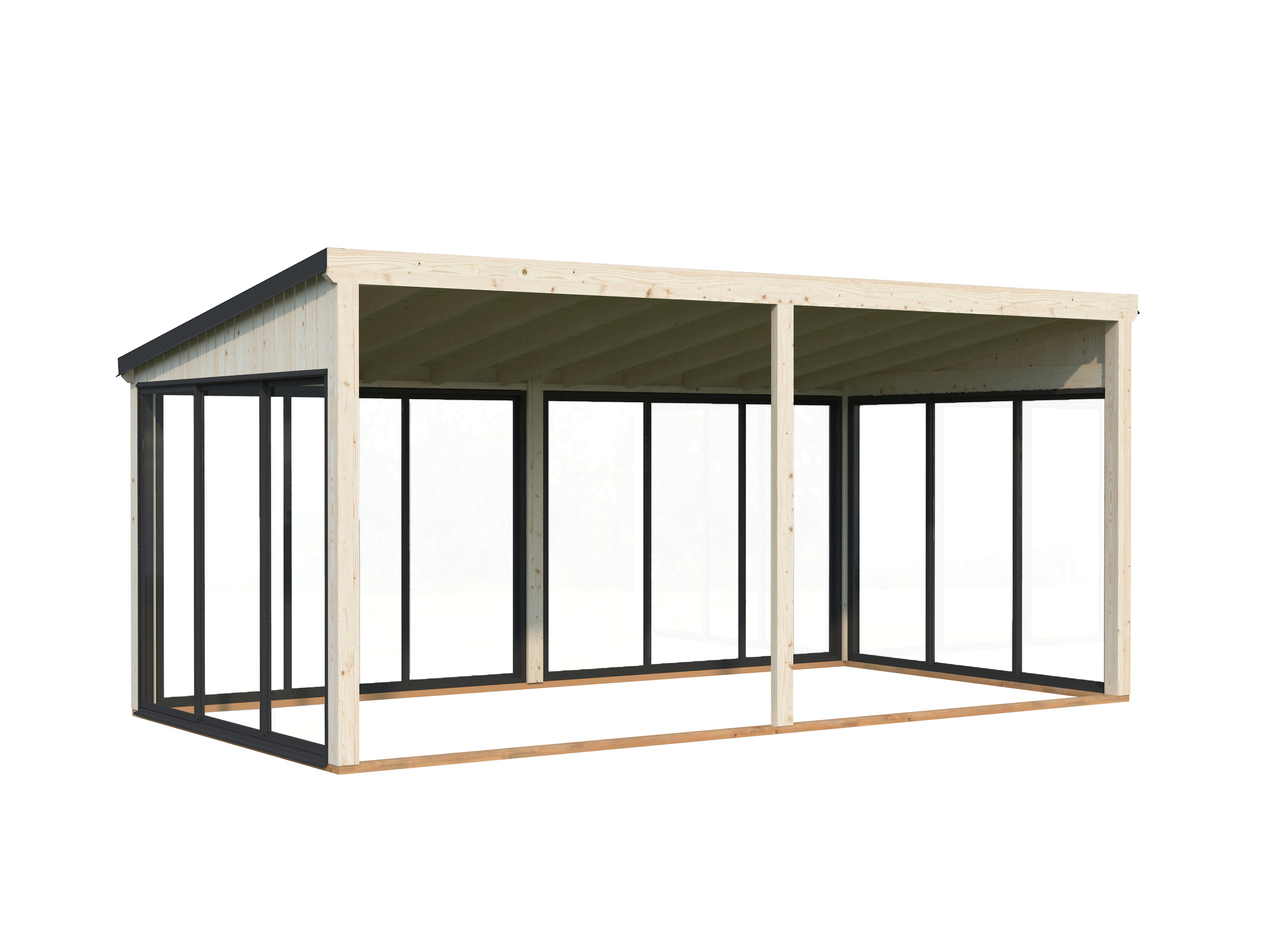 Cenador de madera Lumi - 16,2 m2 5 Cenador de madera Lumi - 16,2 m2 - Imagen 4