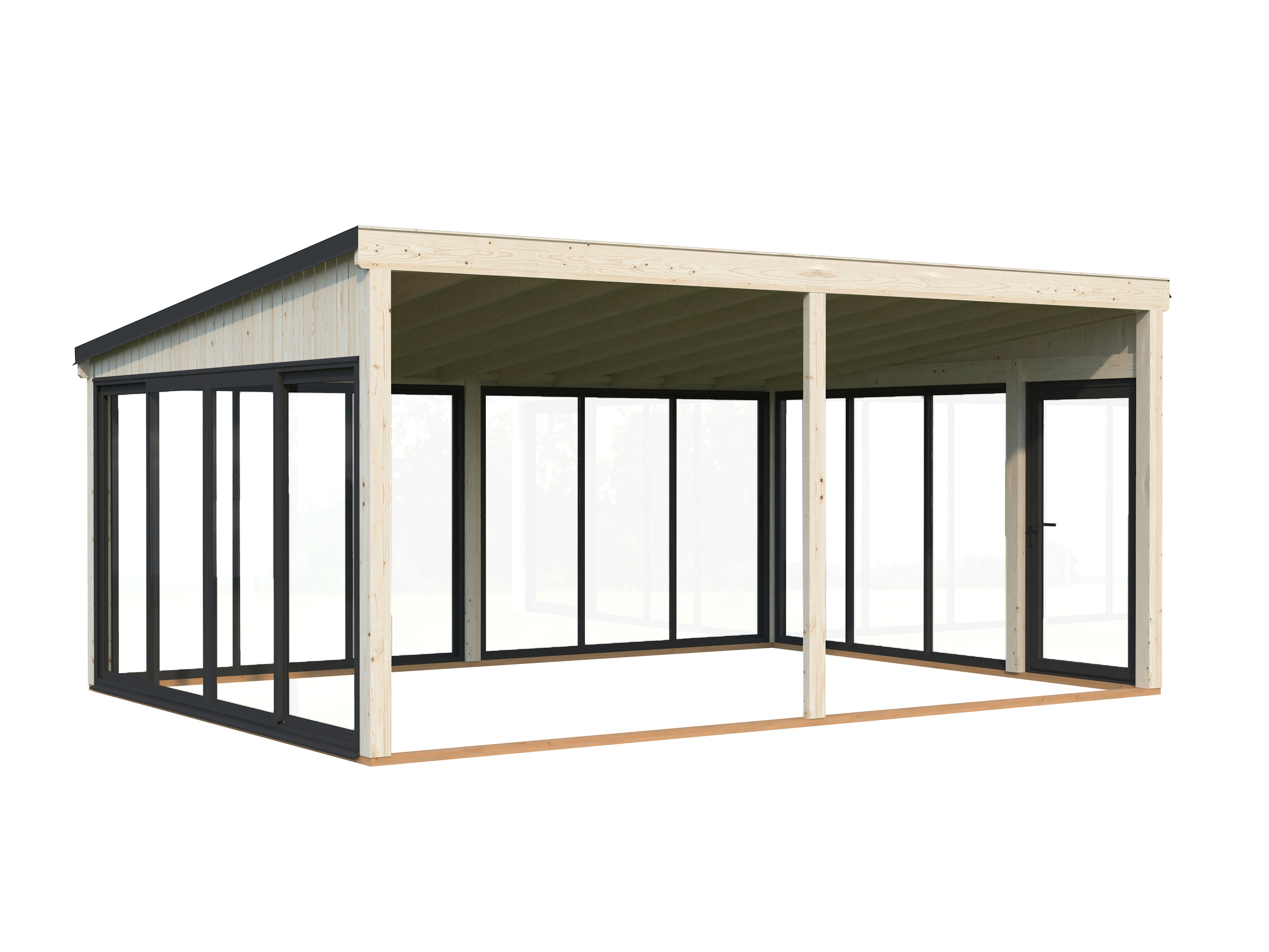 Cenador de madera Lumi - 23,3 m2 6 Cenador de madera Lumi - 23,3 m2 - Imagen 5