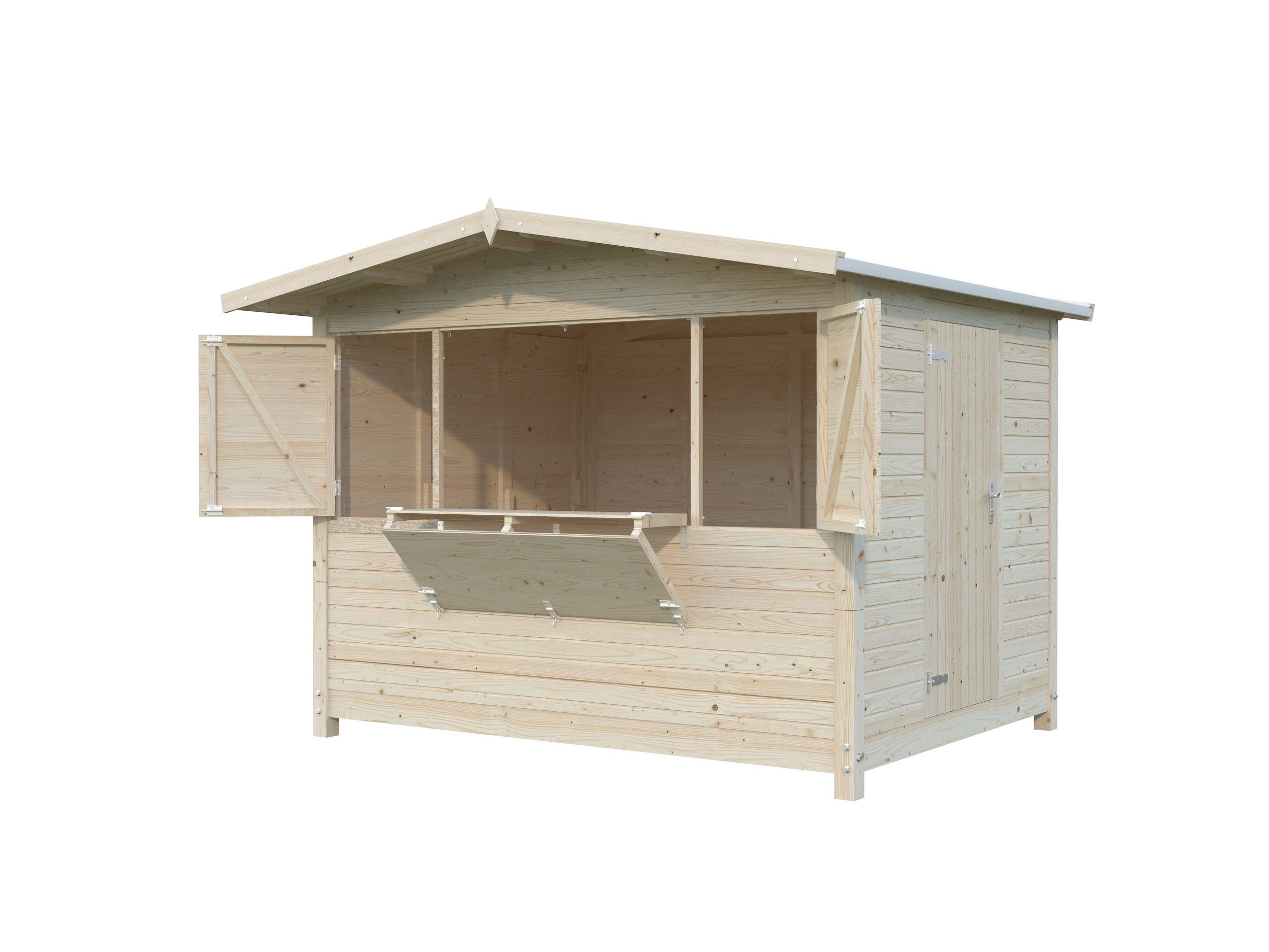 Kiosko de madera Marian - 6,2 m2 6 Kiosko de madera Marian - 6,2 m2 - Imagen 5