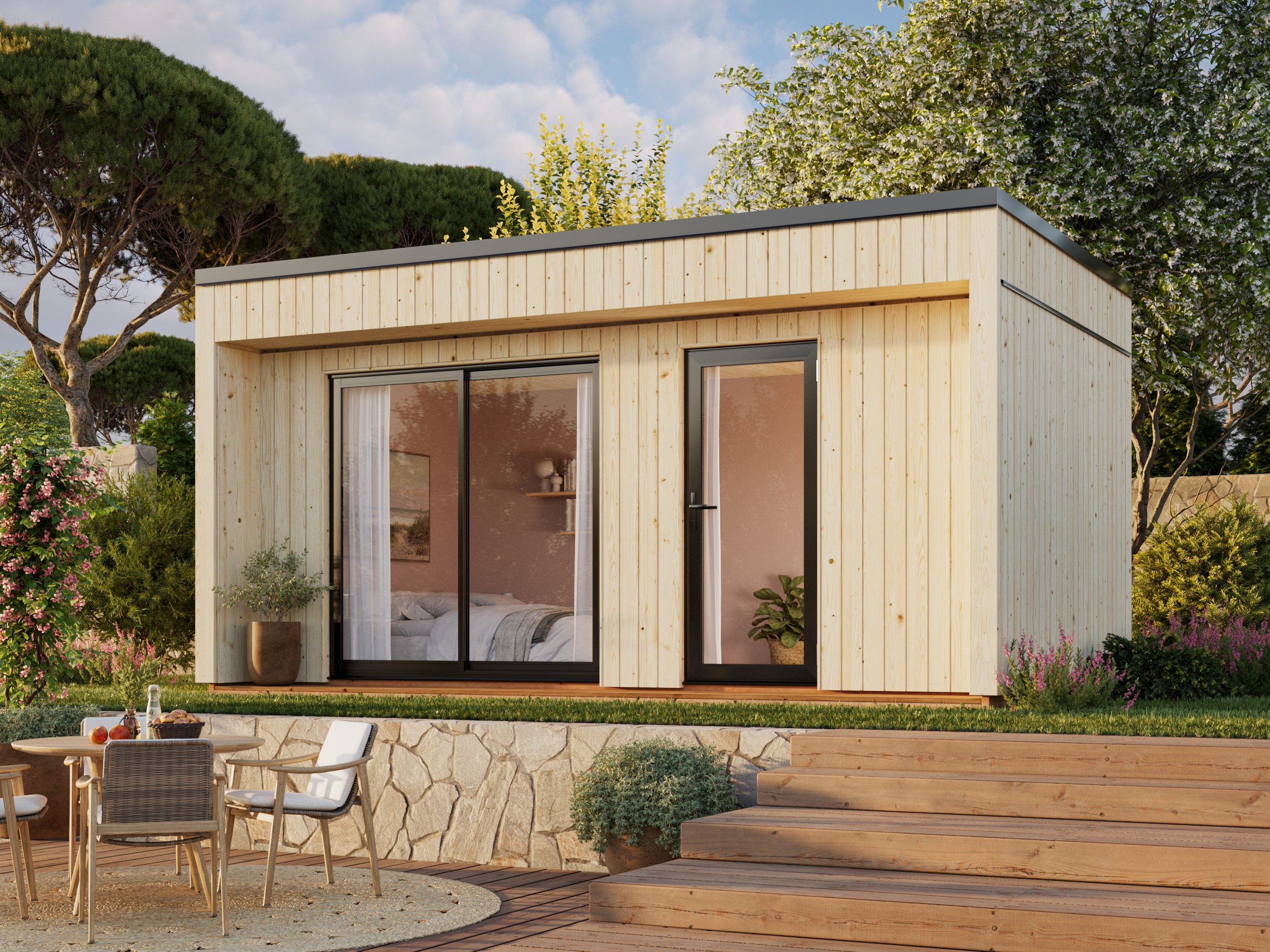 1 Palmako cabin Johanna 13.6 m2 NATURAL wb