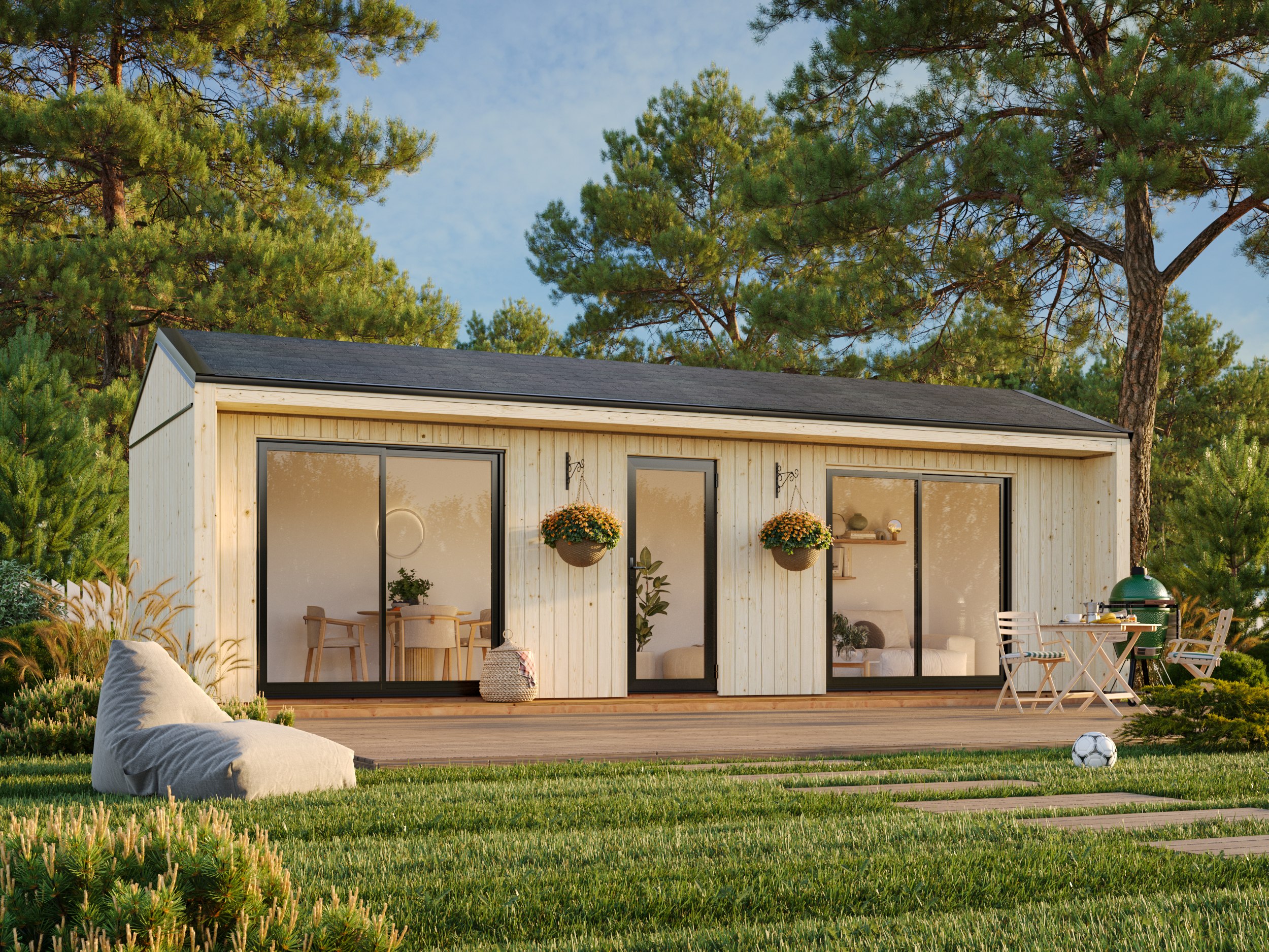 1 Palmako cabin Rebekka 22.4 m2 NATURAL wb