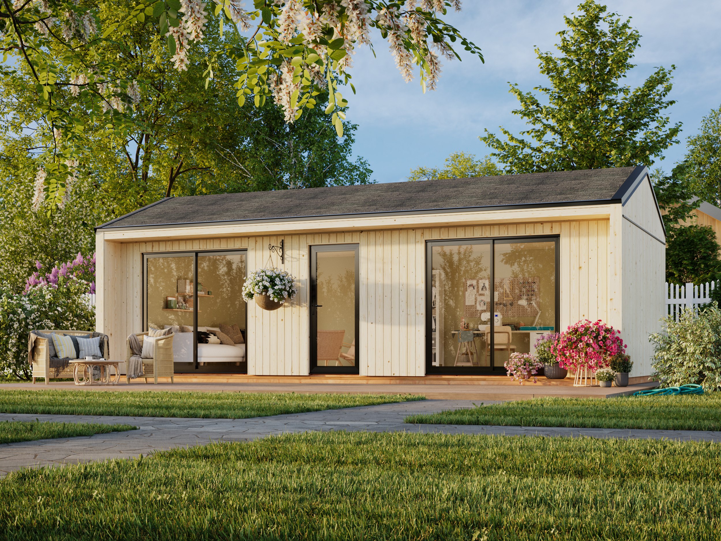 1 Palmako cabin Rebekka 31.8 m2 NATURAL wb