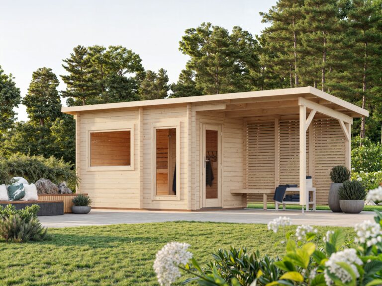 1 Palmako sauna Sanna 6.82B5.9 m2 NATURAL wb