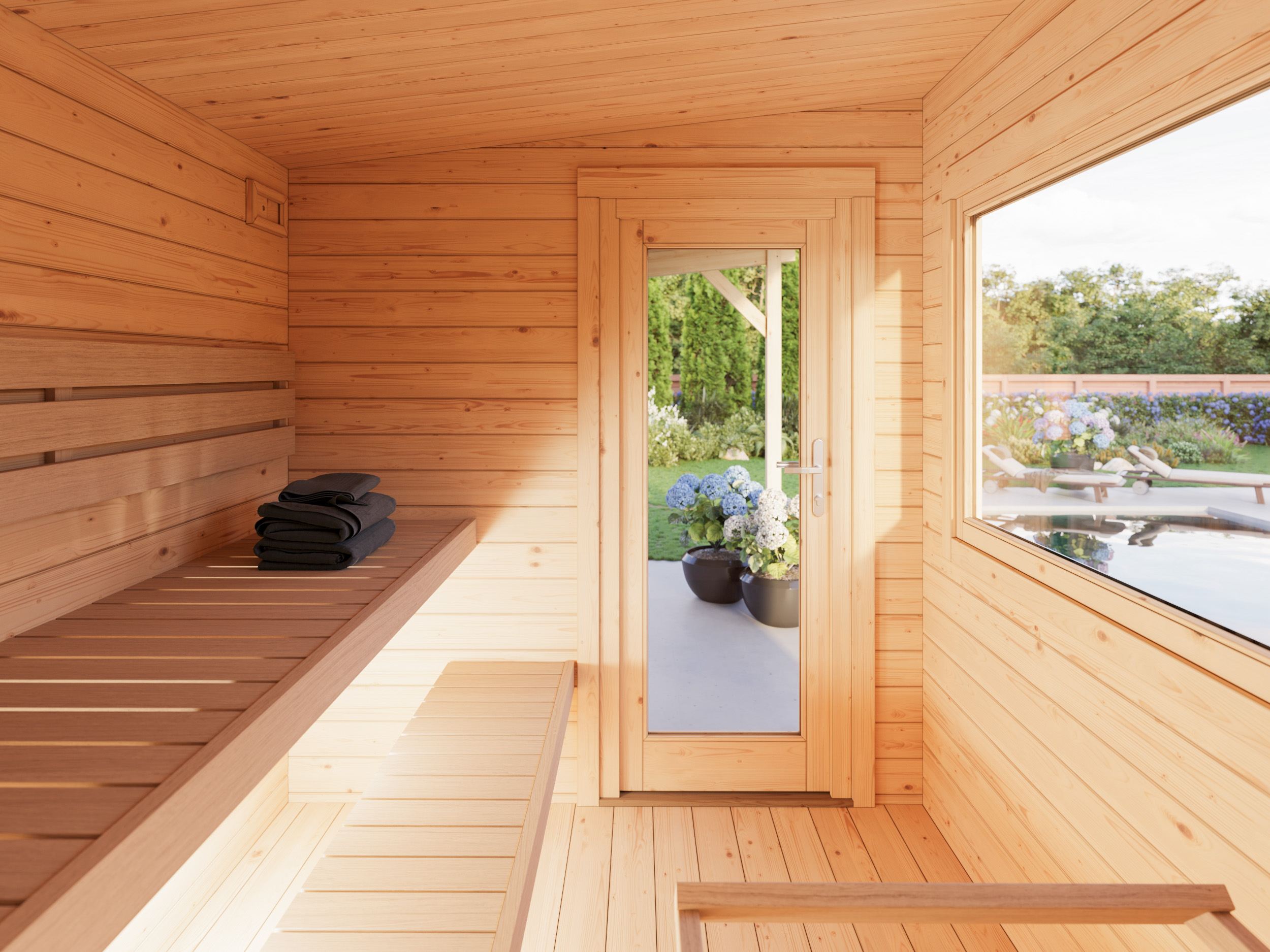 Caseta Sauna Sanna 4,1+5,9 m2 3 Caseta Sauna Sanna 4,1+5,9 m2 - Imagen 2
