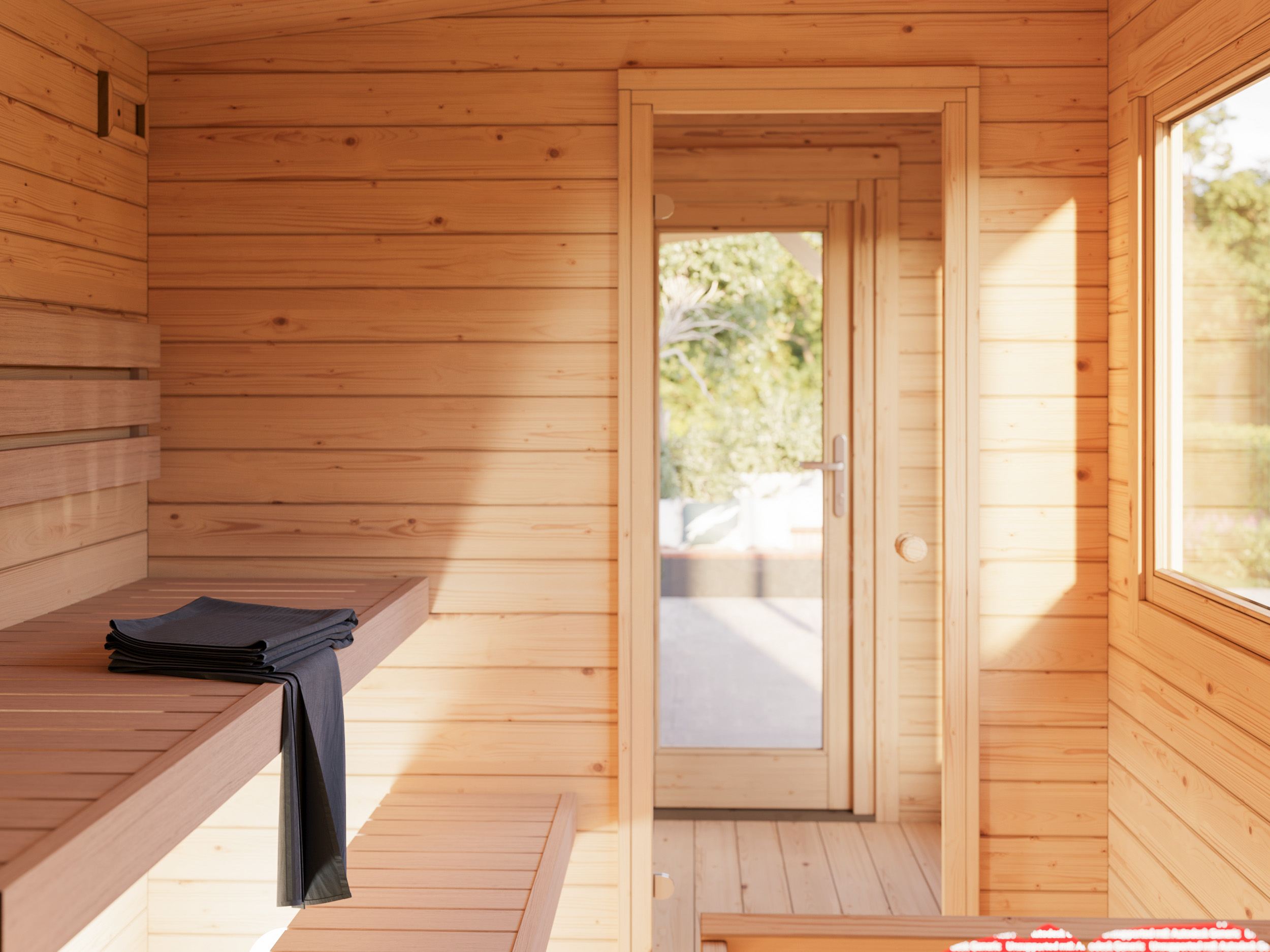 Caseta Sauna Sanna 6,8+5,9 m2 3 Caseta Sauna Sanna 6,8+5,9 m2 - Imagen 2