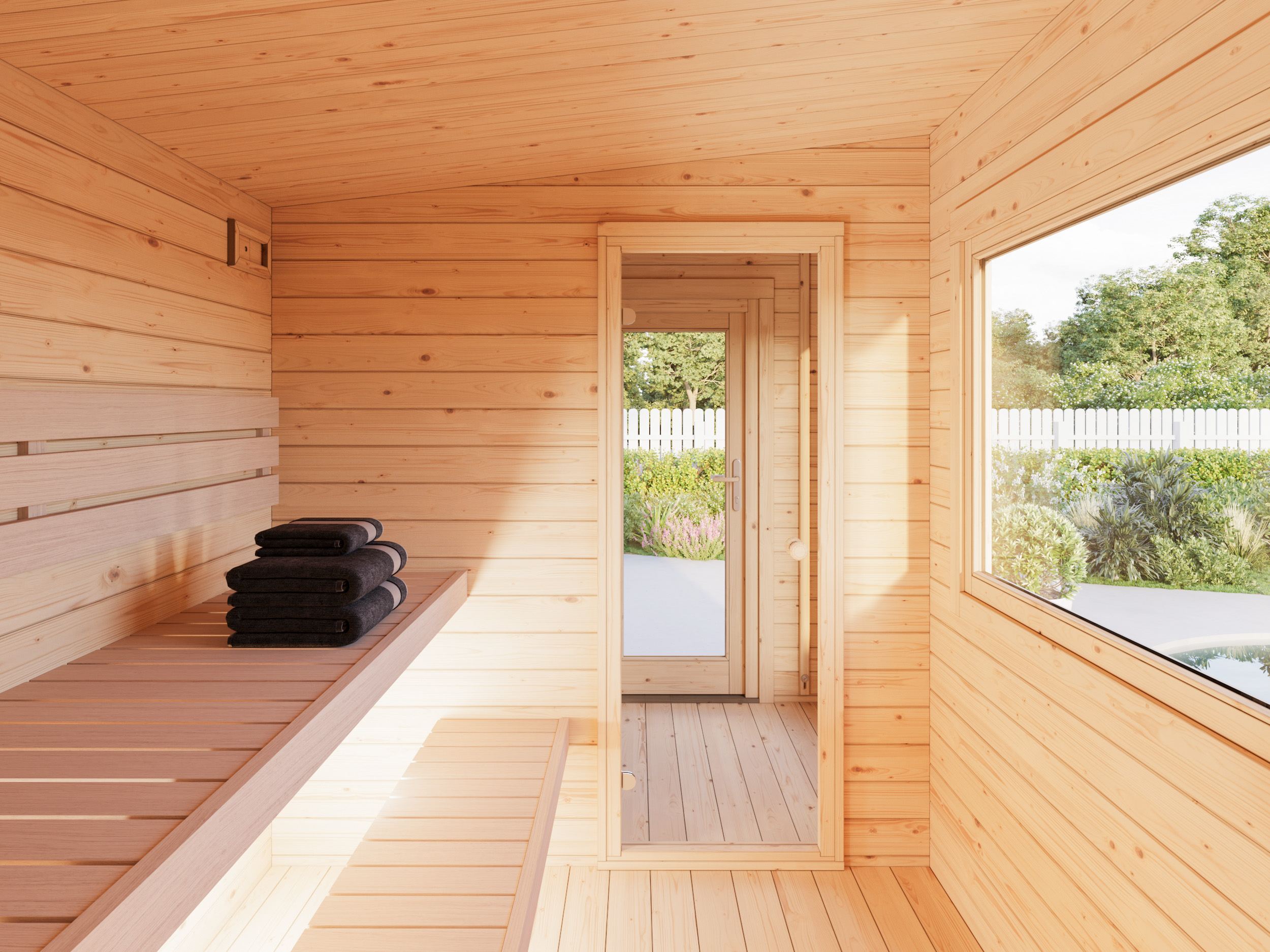 Caseta Sauna Sanna 6,8 m2 3 Caseta Sauna Sanna 6,8 m2 - Imagen 2