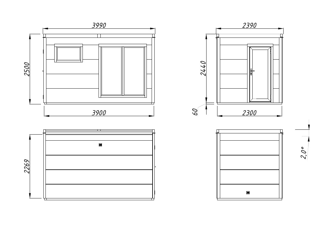 Caseta Sauna Grace 8,2 m2 5 Caseta Sauna Grace 8,2 m2 - Imagen 4