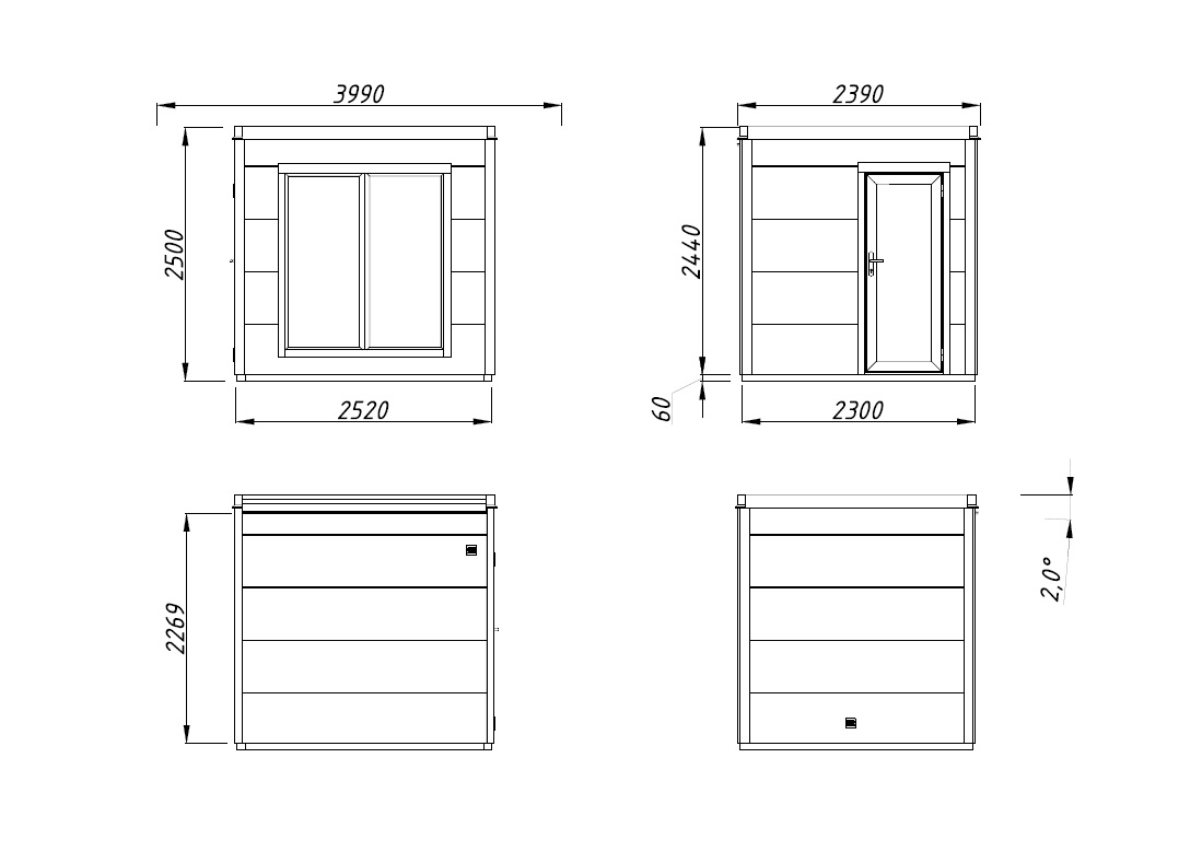 Caseta Sauna Grace 5,3 m2 5 Caseta Sauna Grace 5,3 m2 - Imagen 4