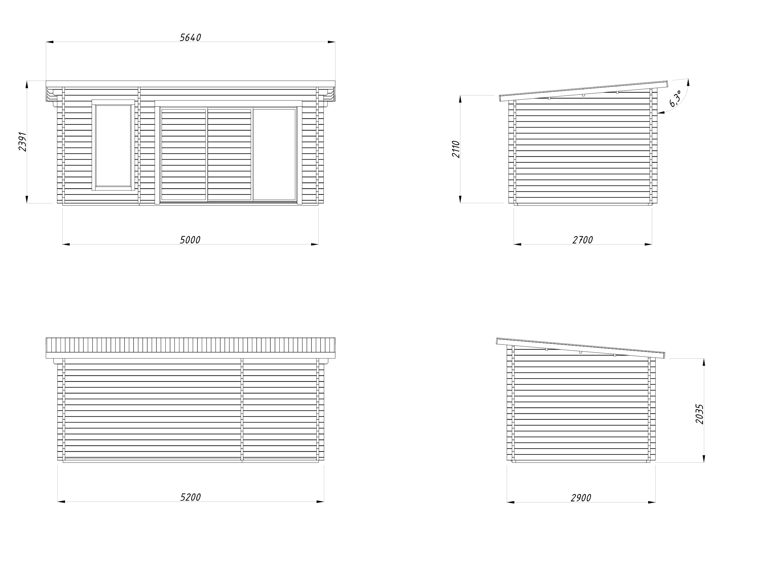 Caseta Sauna Sanna 12,8 m2 6 Caseta Sauna Sanna 12,8 m2 - Imagen 5