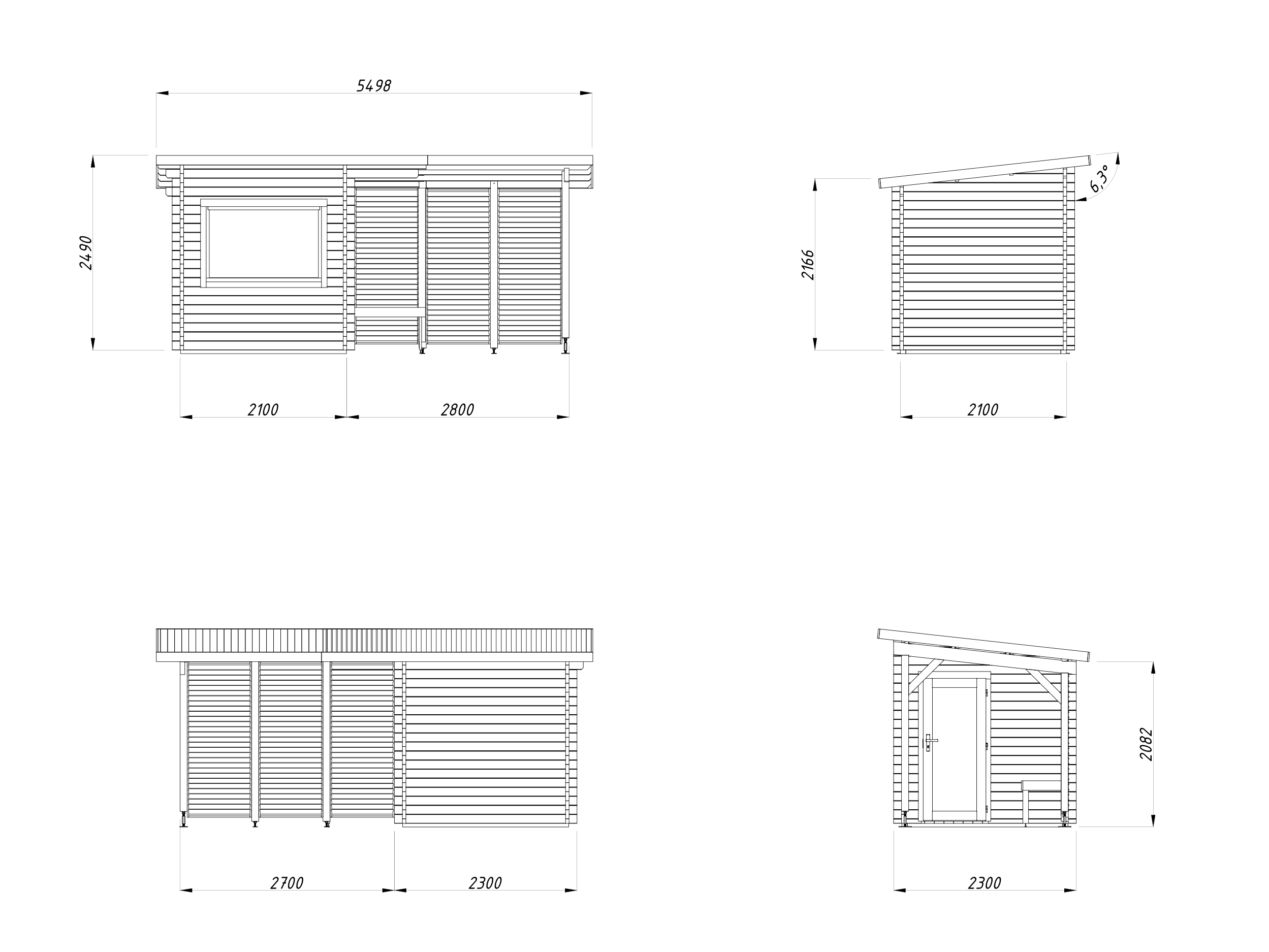 Caseta Sauna Sanna 4,1+5,9 m2 6 Caseta Sauna Sanna 4,1+5,9 m2 - Imagen 5