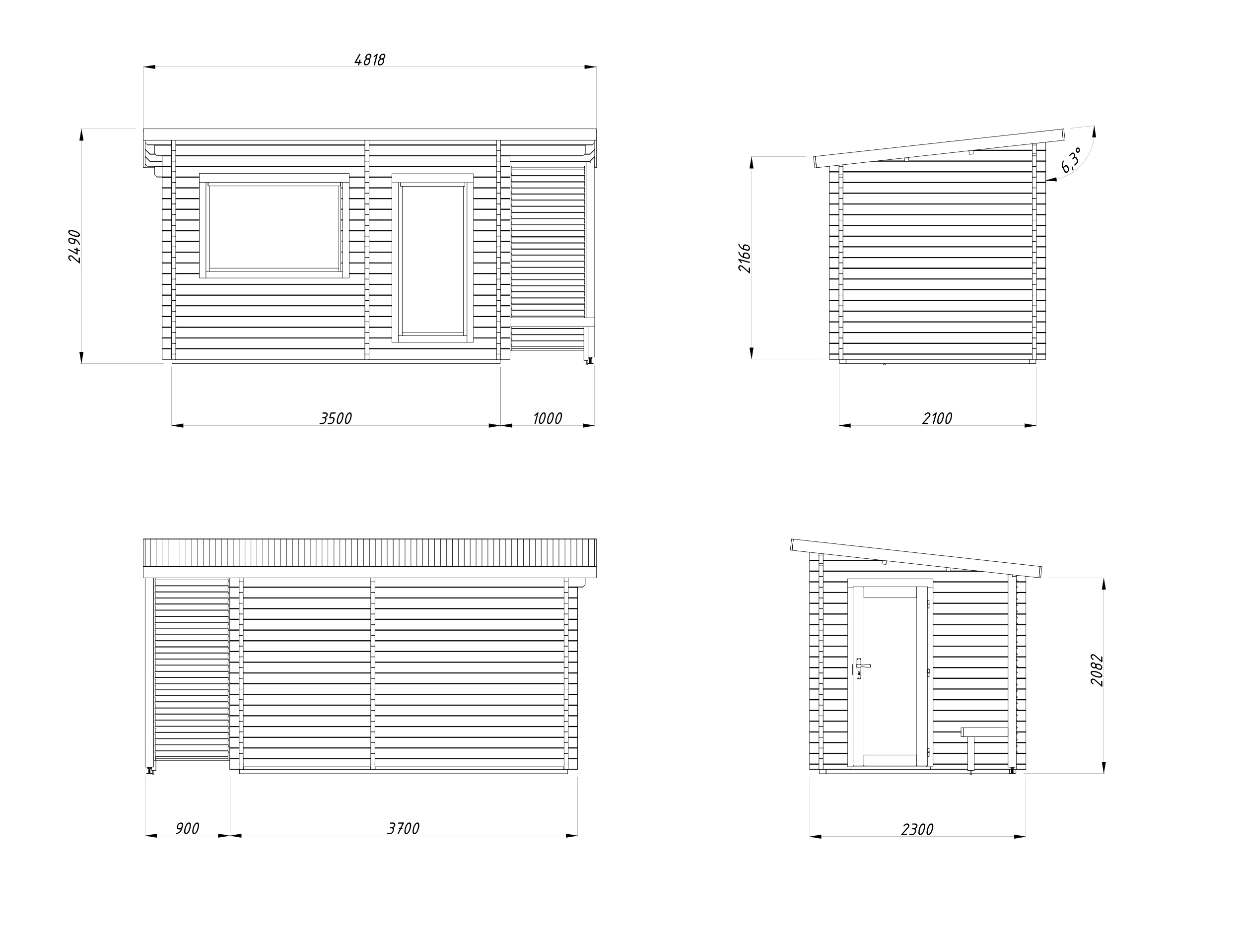 Caseta Sauna Sanna 6,8 m2 6 Caseta Sauna Sanna 6,8 m2 - Imagen 5