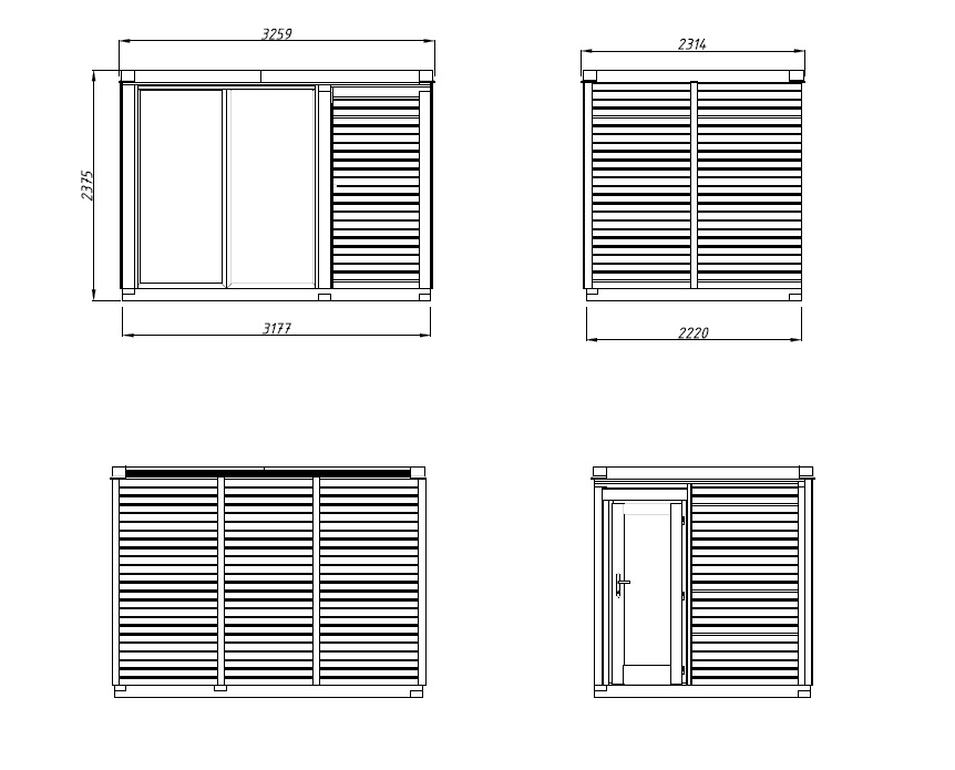 Caseta Sauna Sarah 3,8+2,1 m2 5 Caseta Sauna Sarah 3,8+2,1 m2 - Imagen 4