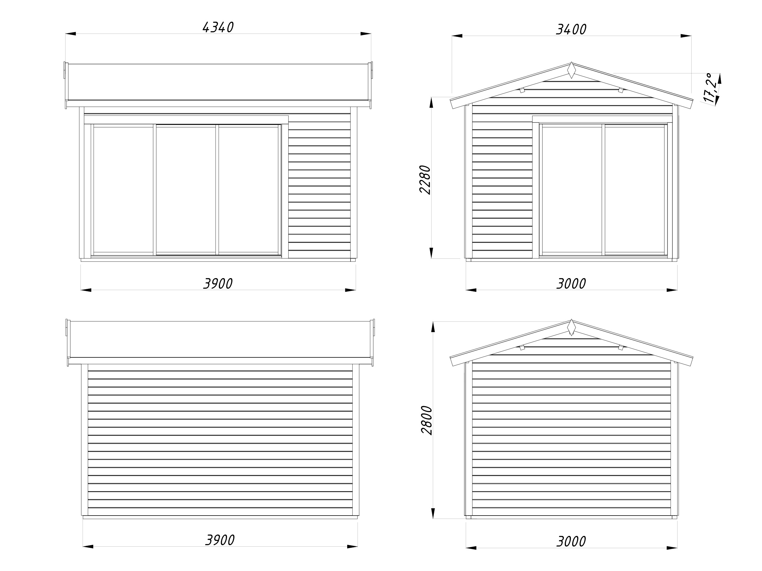 Caseta de madera Amanda - 11,2 m2 6 Caseta de madera Amanda - 11,2 m2 - Imagen 5