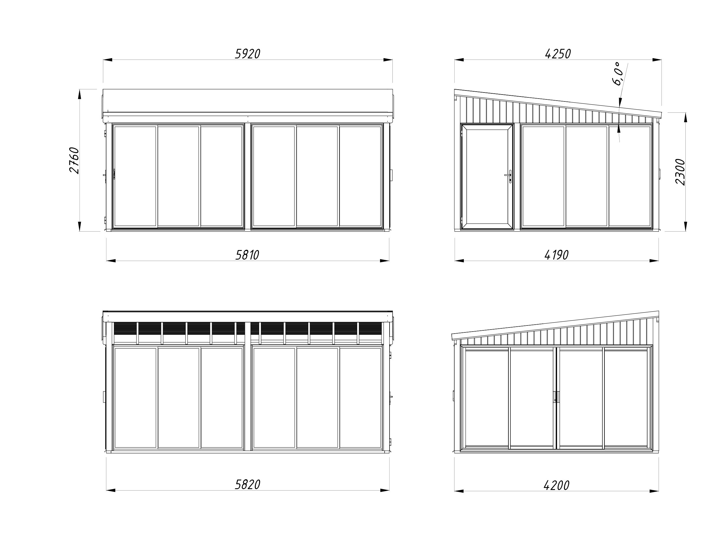 Cenador de madera Lumi - 23,3 m2 7 Cenador de madera Lumi - 23,3 m2 - Imagen 6