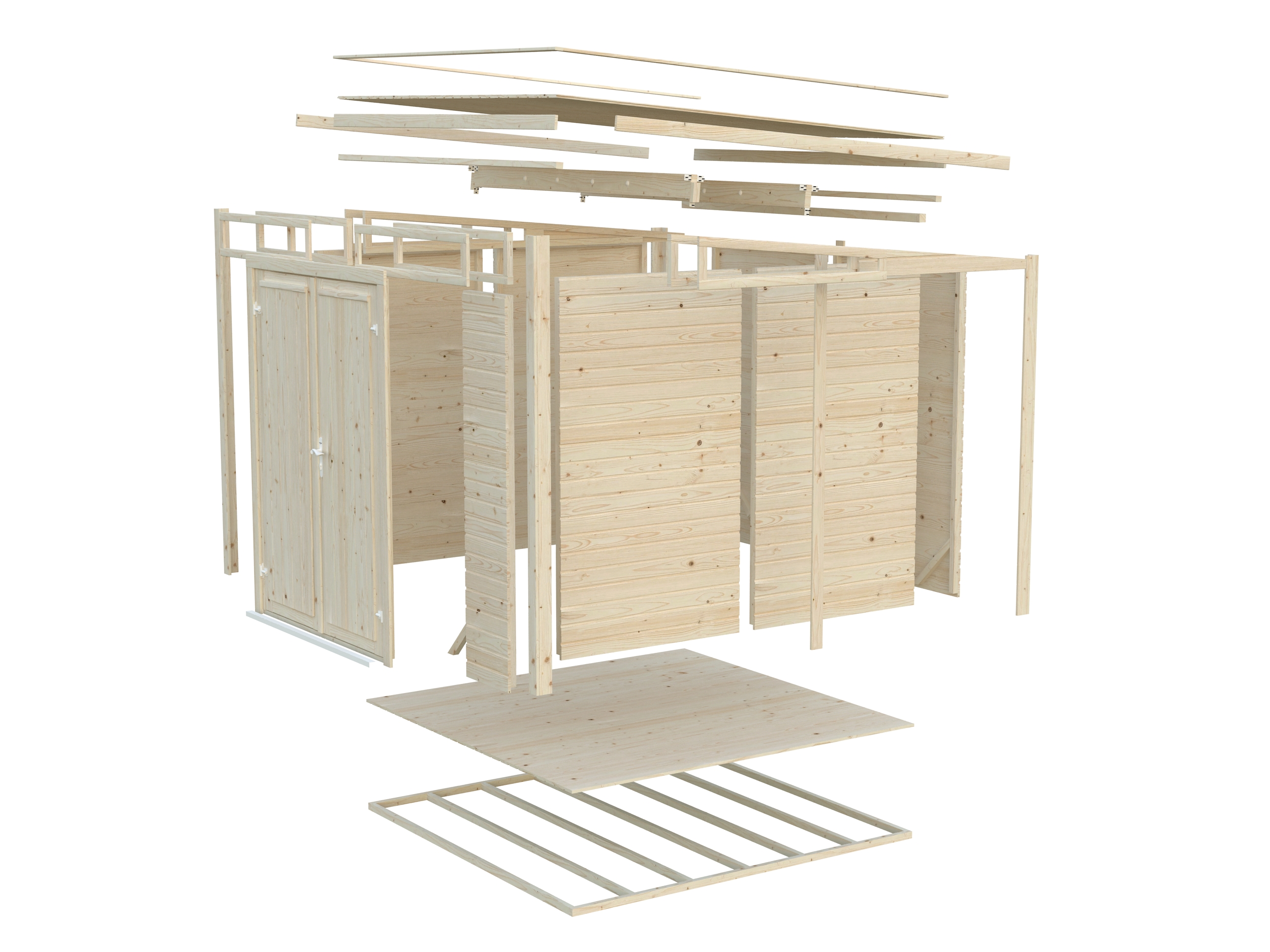 Caseta de madera Elias - 4,9 m2 4 Caseta de madera Elias - 4,9 m2 - Imagen 3