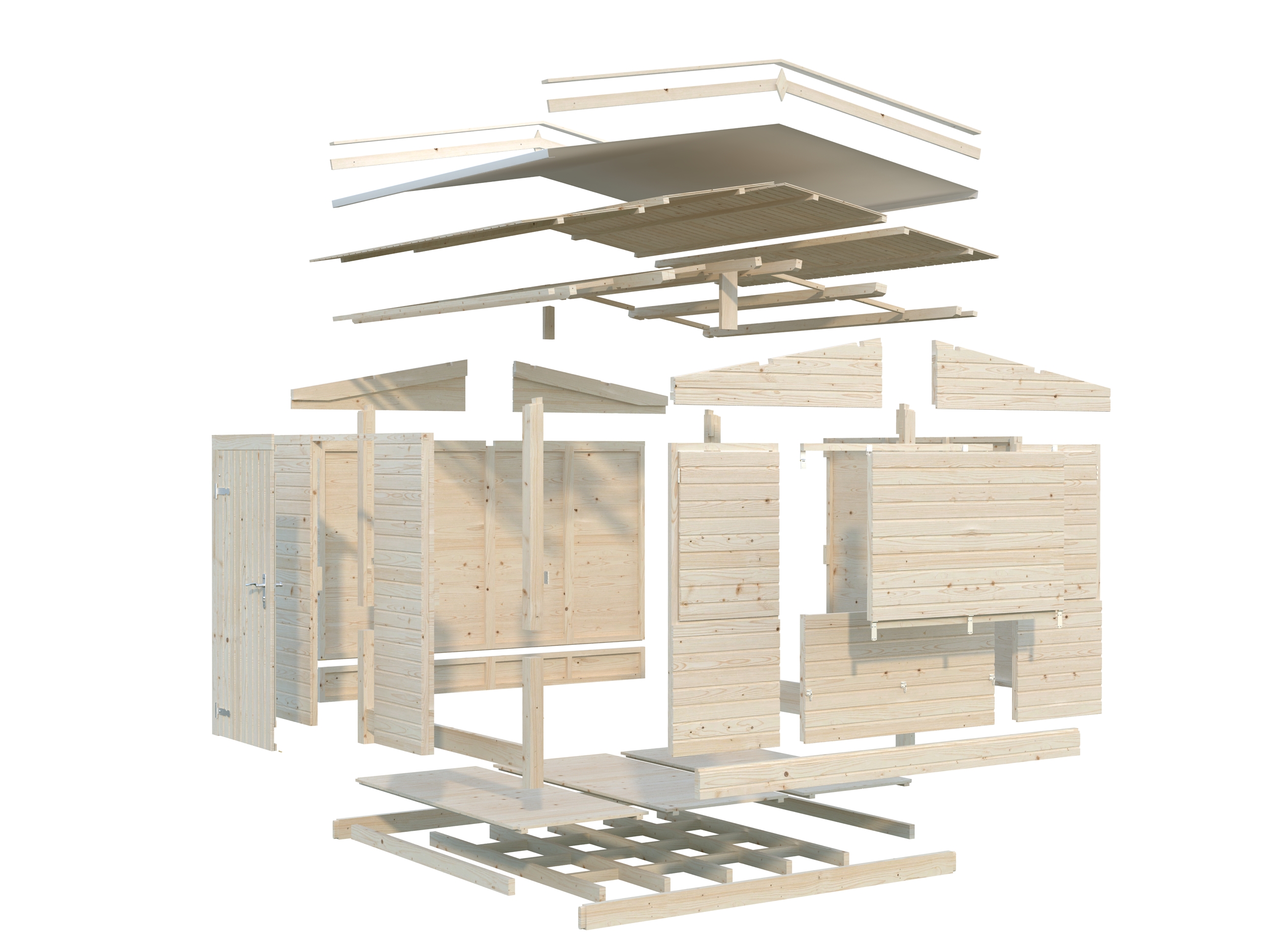 Kiosko de madera Marian - 6,2 m2 4 Kiosko de madera Marian - 6,2 m2 - Imagen 3