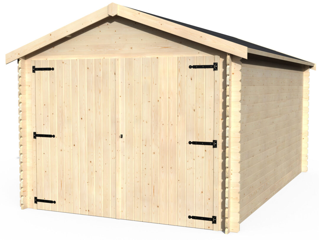 Garaje de madera Gamache - 14,2 m2