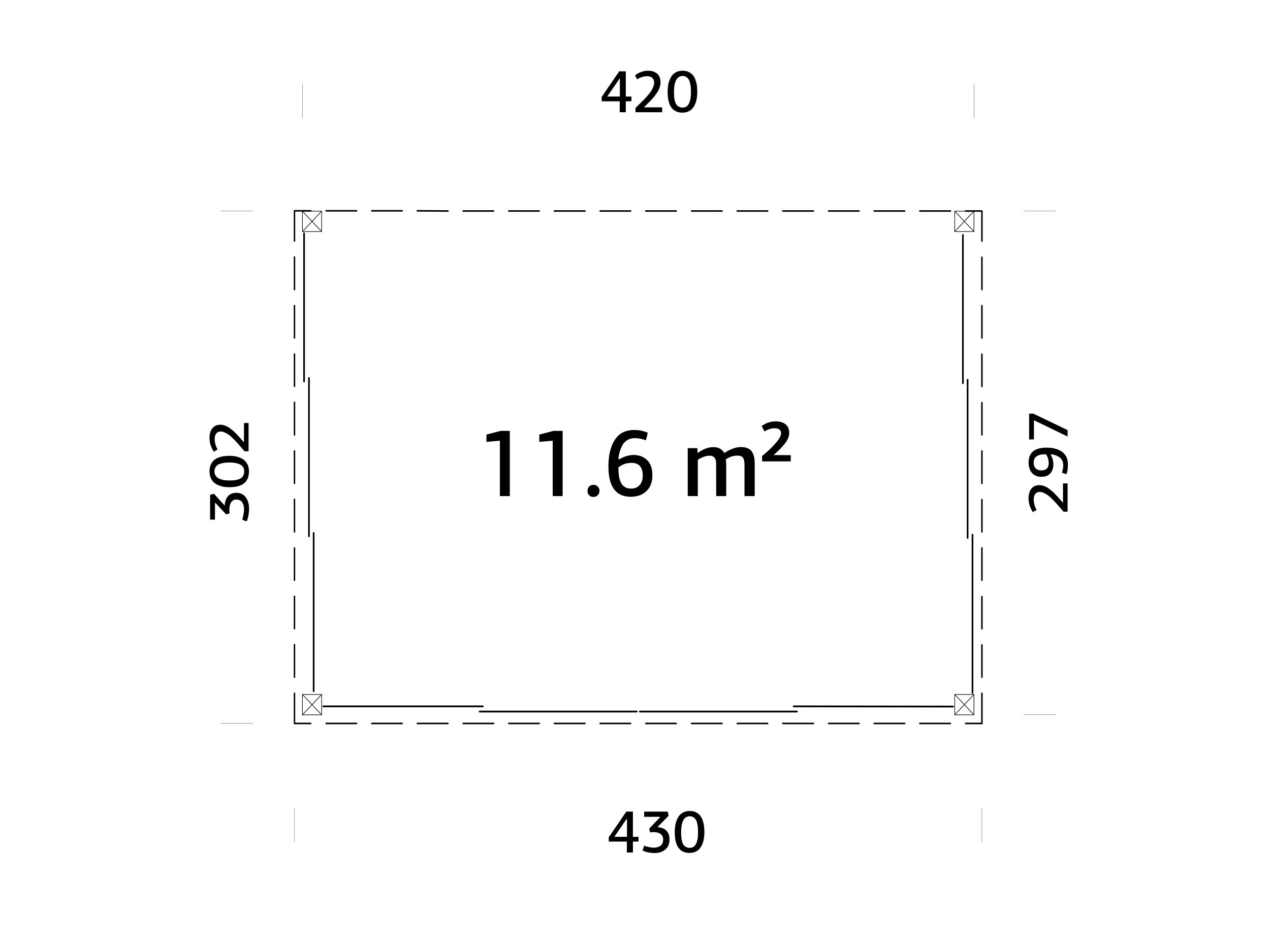 Cenador de madera Lumi - 11,6 m2 7 Cenador de madera Lumi - 11,6 m2 - Imagen 6