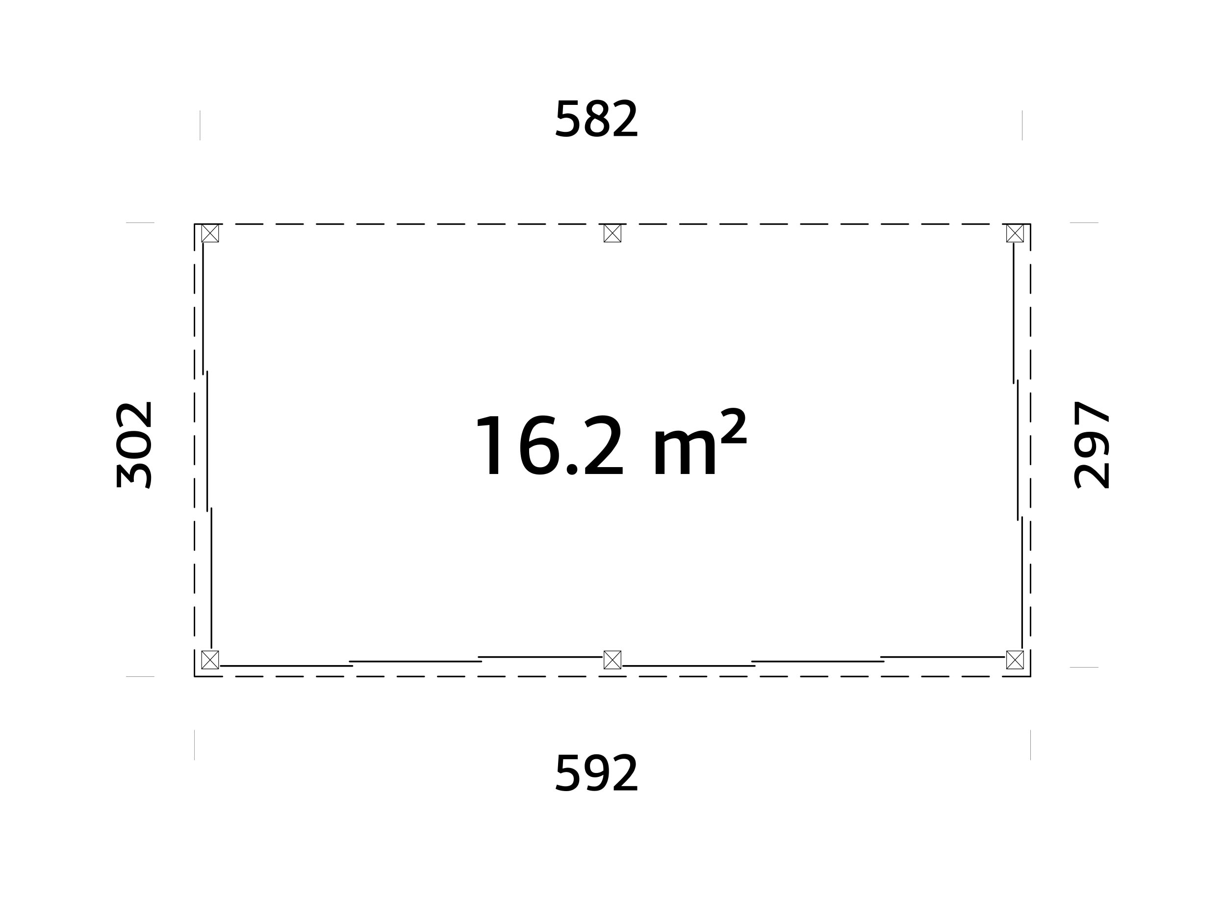 Cenador de madera Lumi - 16,2 m2 7 Cenador de madera Lumi - 16,2 m2 - Imagen 6