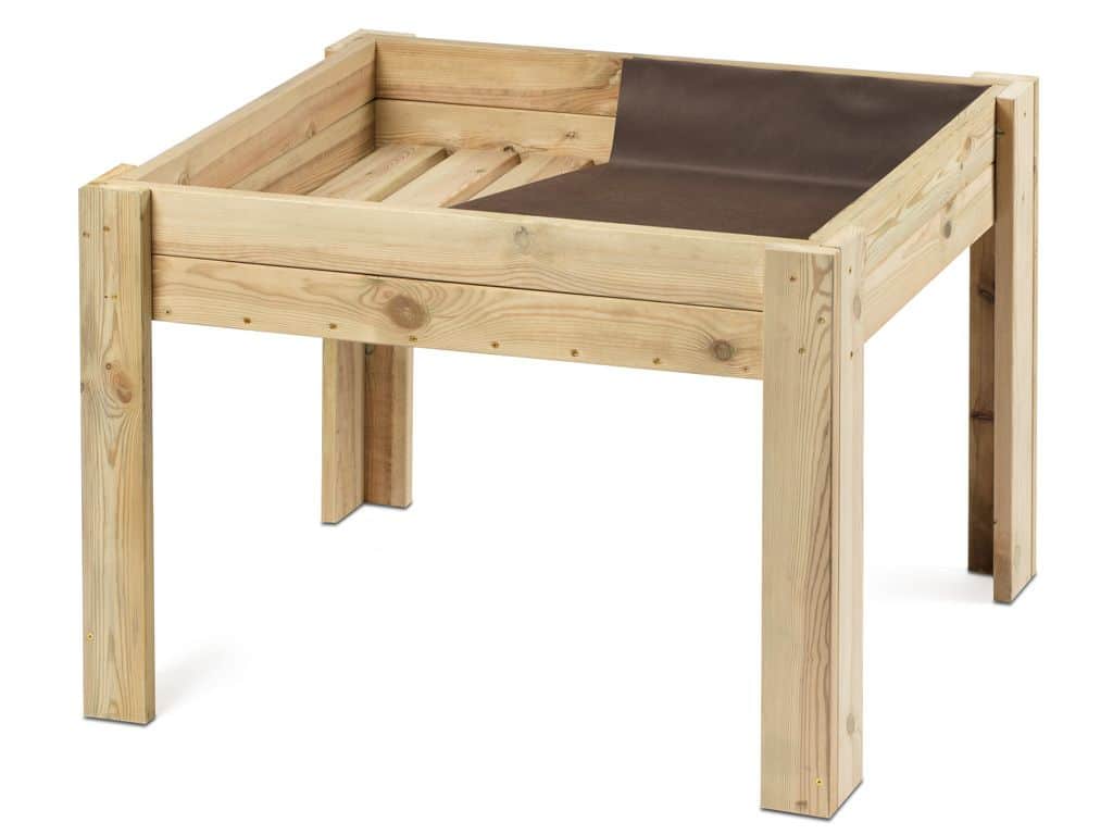 Huerto urbano de madera 105x85 cm